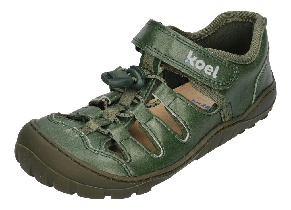KOEL Teenager Barefoot Sandalen MADISON 2.0 green
