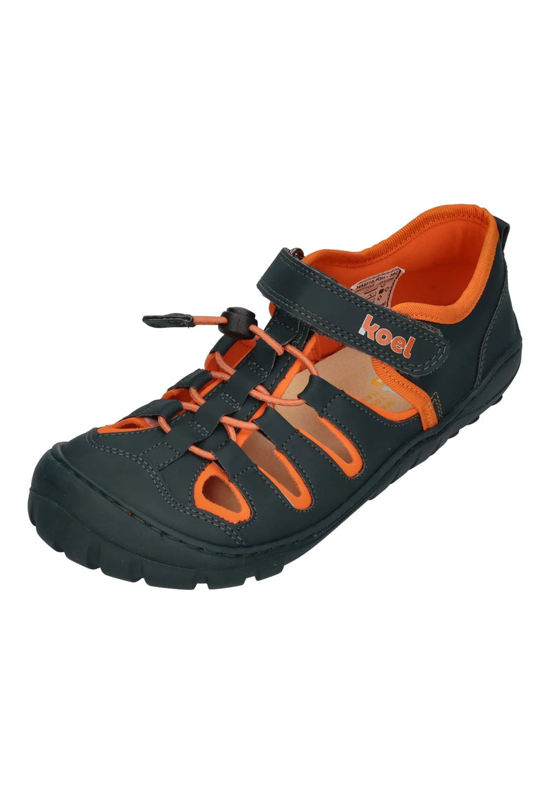 KOEL Barefoot Teenager Sandalen MADISON dark green