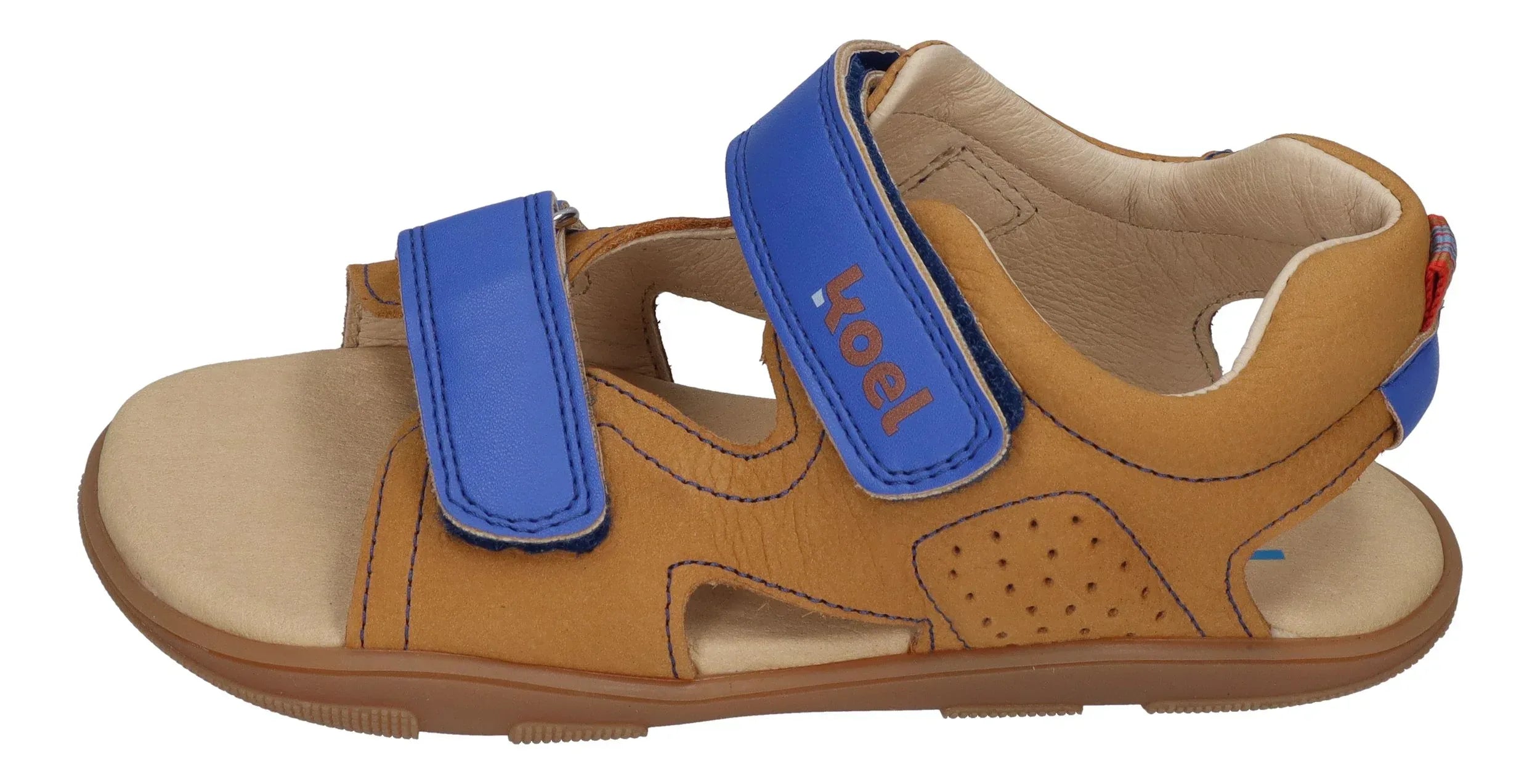 KOEL Barefoot Kinder Sandalen OVA cognac