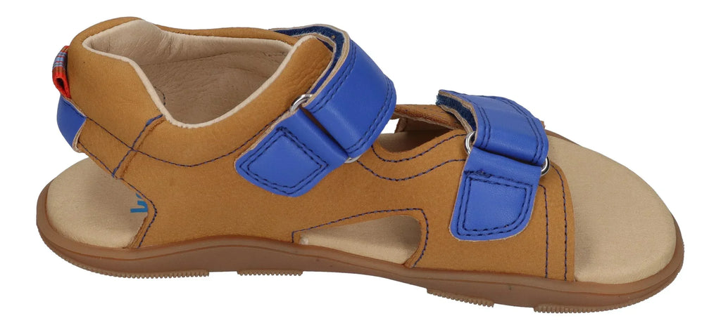 KOEL Barefoot Kinder Sandalen OVA cognac