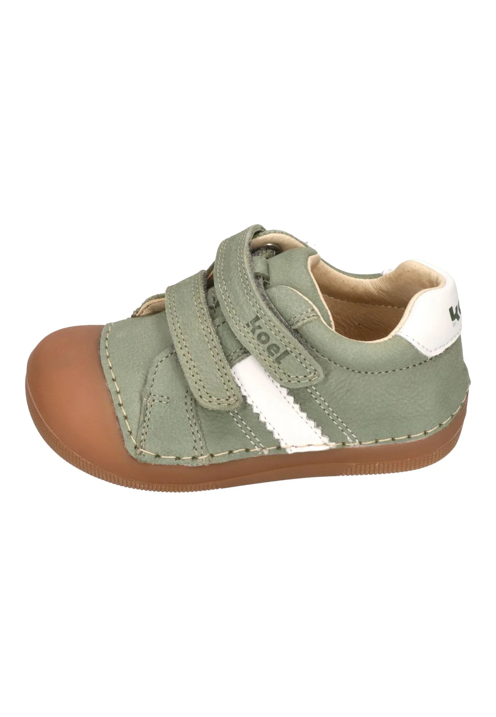 KOEL Barefoot Kinder Sneakers ARCHIE LEATHER 3.0 olive