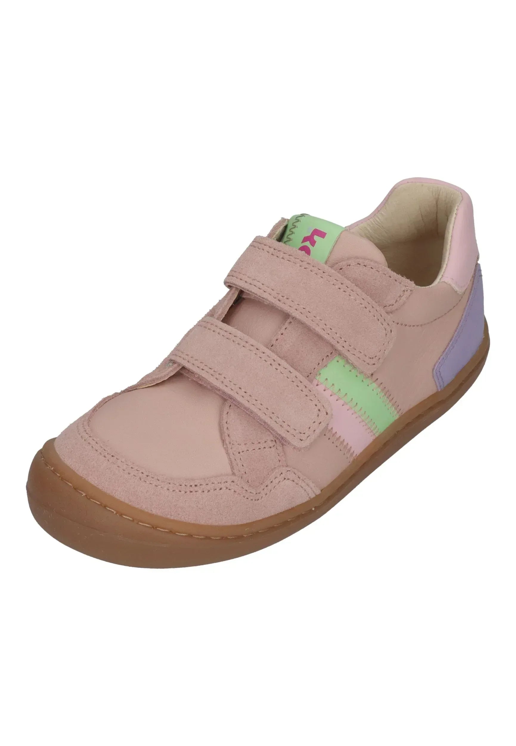 KOEL Barefoot Kinder Sneakers BALI LEATHER 3.0 old pink – Sneakers - Mehrfarbig | shoedealo.shop