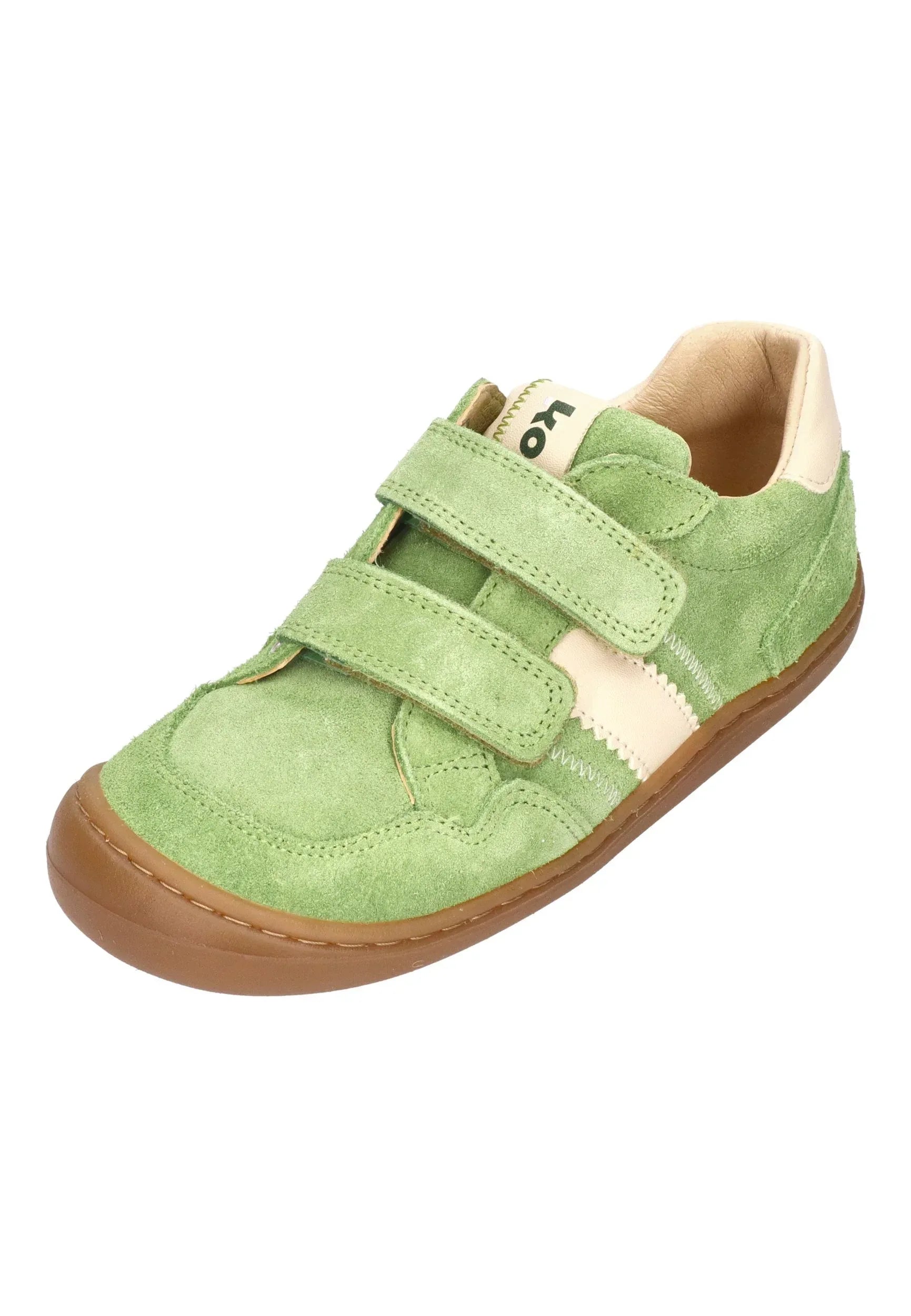 KOEL Barefoot Kinder Sneakers BALI SUEDE 3.0 - 311 khaki – Sneakers - Braun | shoedealo.shop