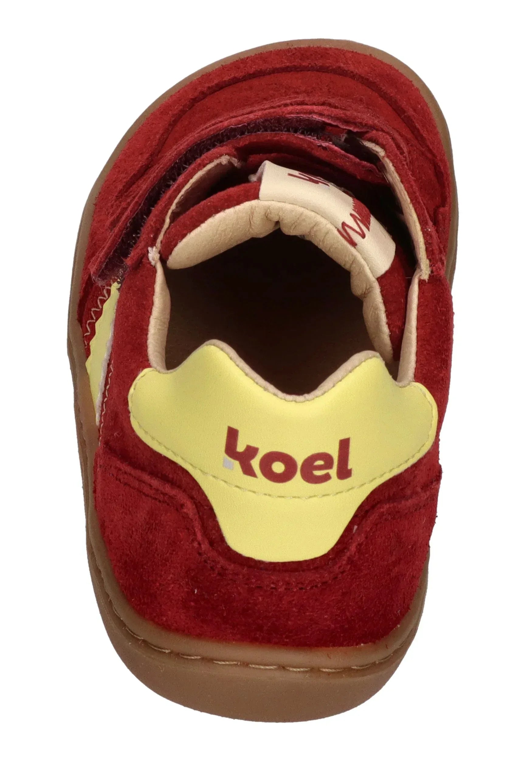 KOEL Barefoot Kinder Sneakers BALI SUEDE 3.0 bordo