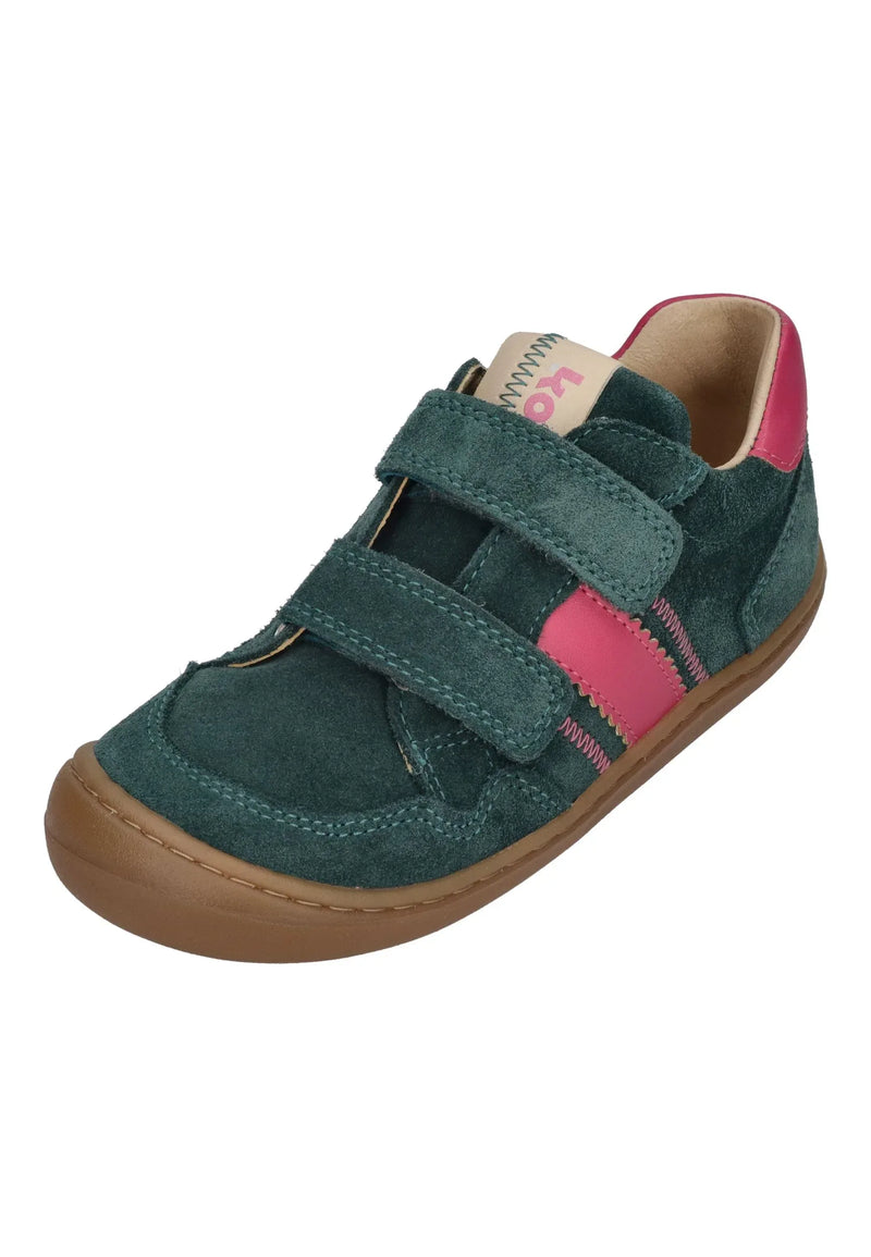 KOEL Barefoot Kinder Sneakers BALI SUEDE 3.0 turquoise – Sneakers - Türkis | shoedealo.shop