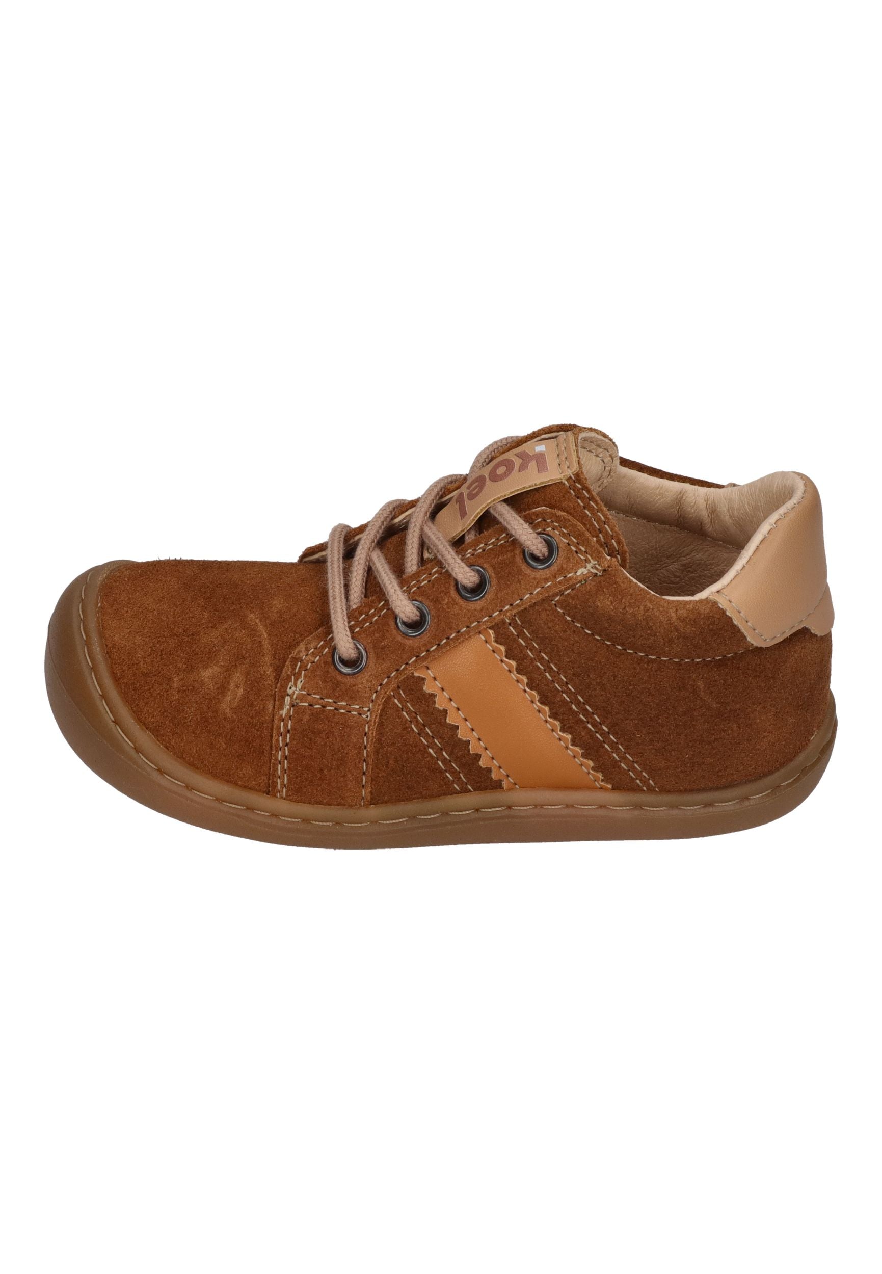 KOEL Barefoot Kinder Sneakers BLAKE SUEDE 301 cognac