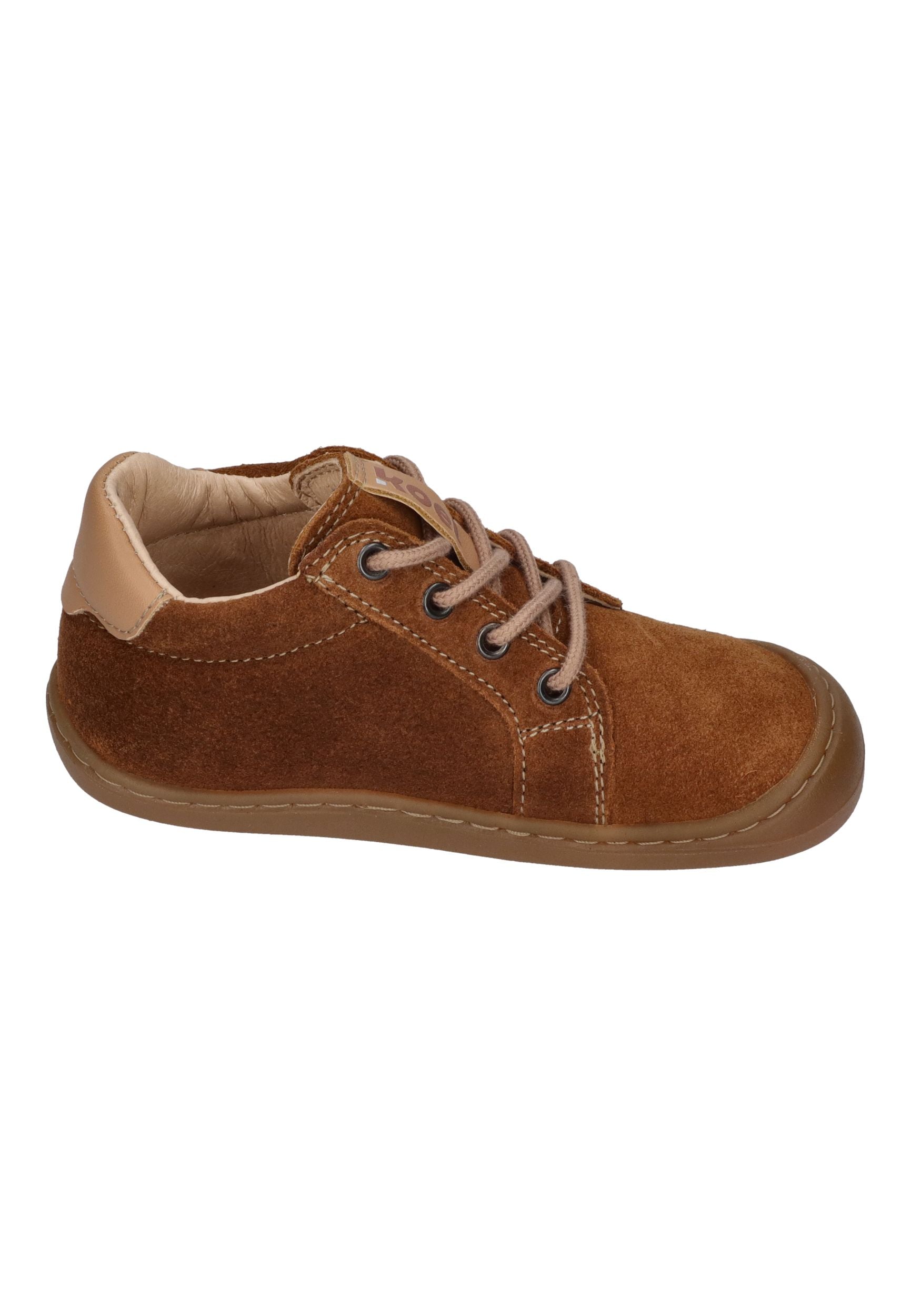 KOEL Barefoot Kinder Sneakers BLAKE SUEDE 301 cognac