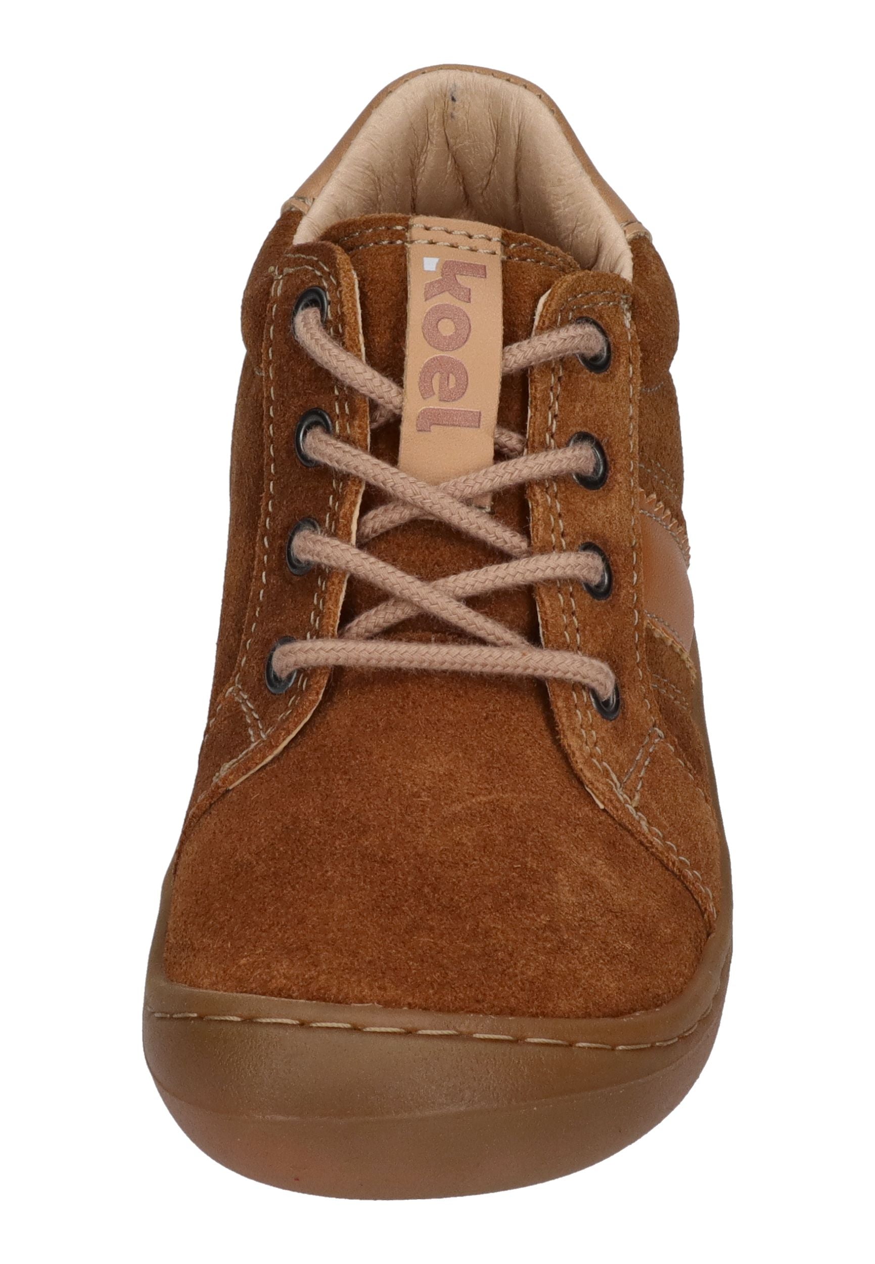 KOEL Barefoot Kinder Sneakers BLAKE SUEDE 301 cognac