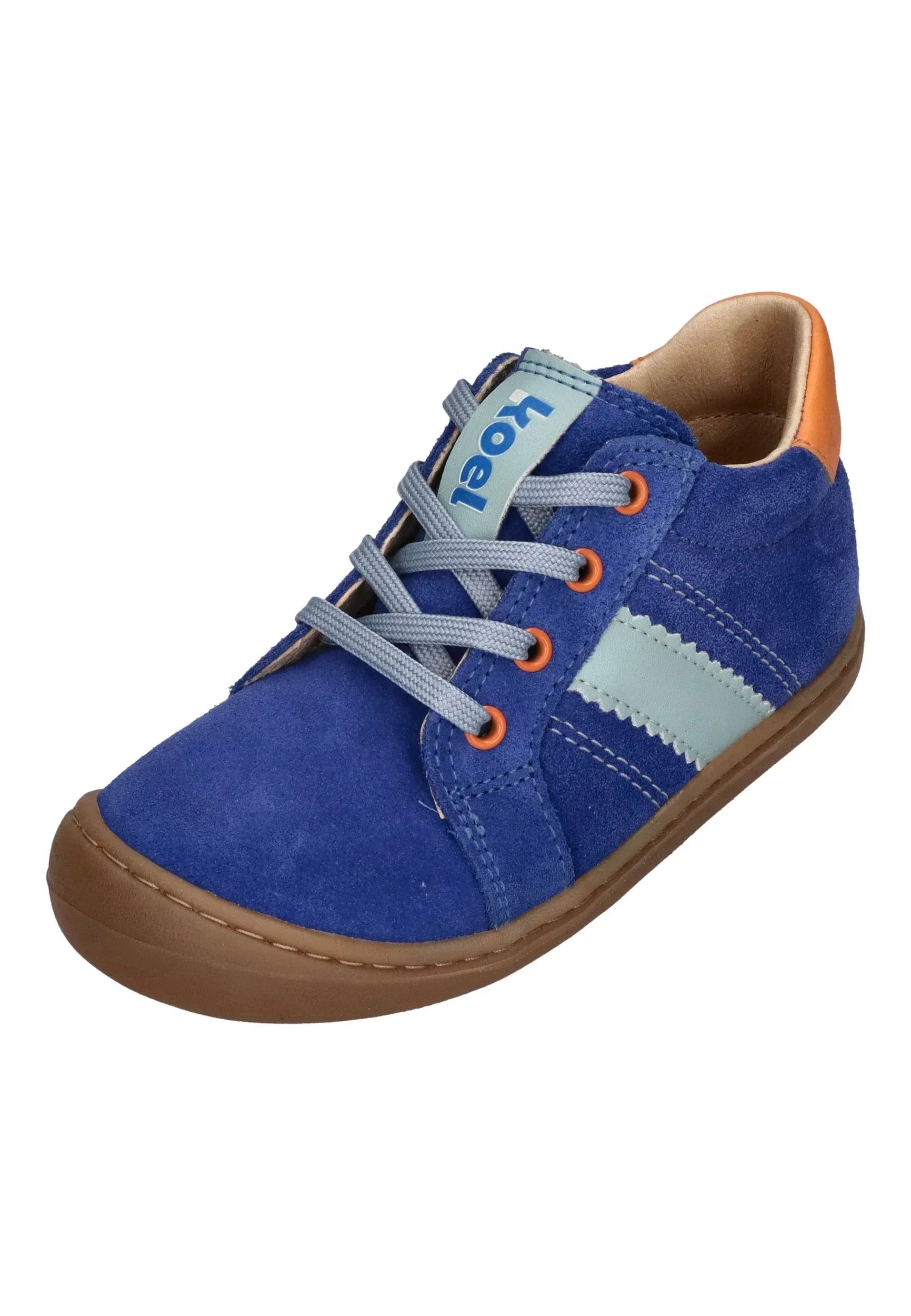 KOEL Barefoot Kinder Sneakers BLAKE SUEDE jeans – Sneakers - Blau | shoedealo.shop