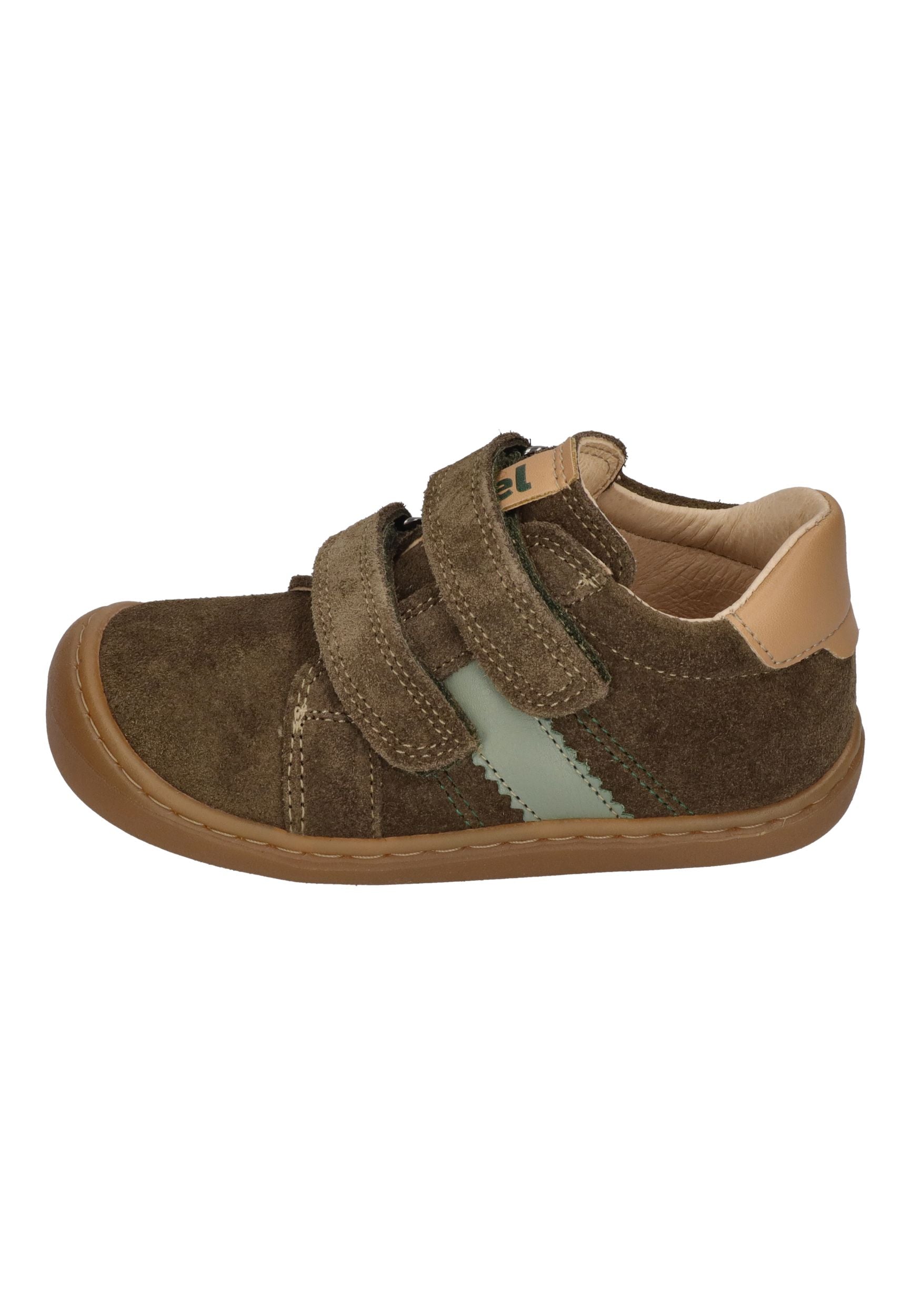 KOEL Barefoot Kinder Sneakers BYNO SUEDE khaki