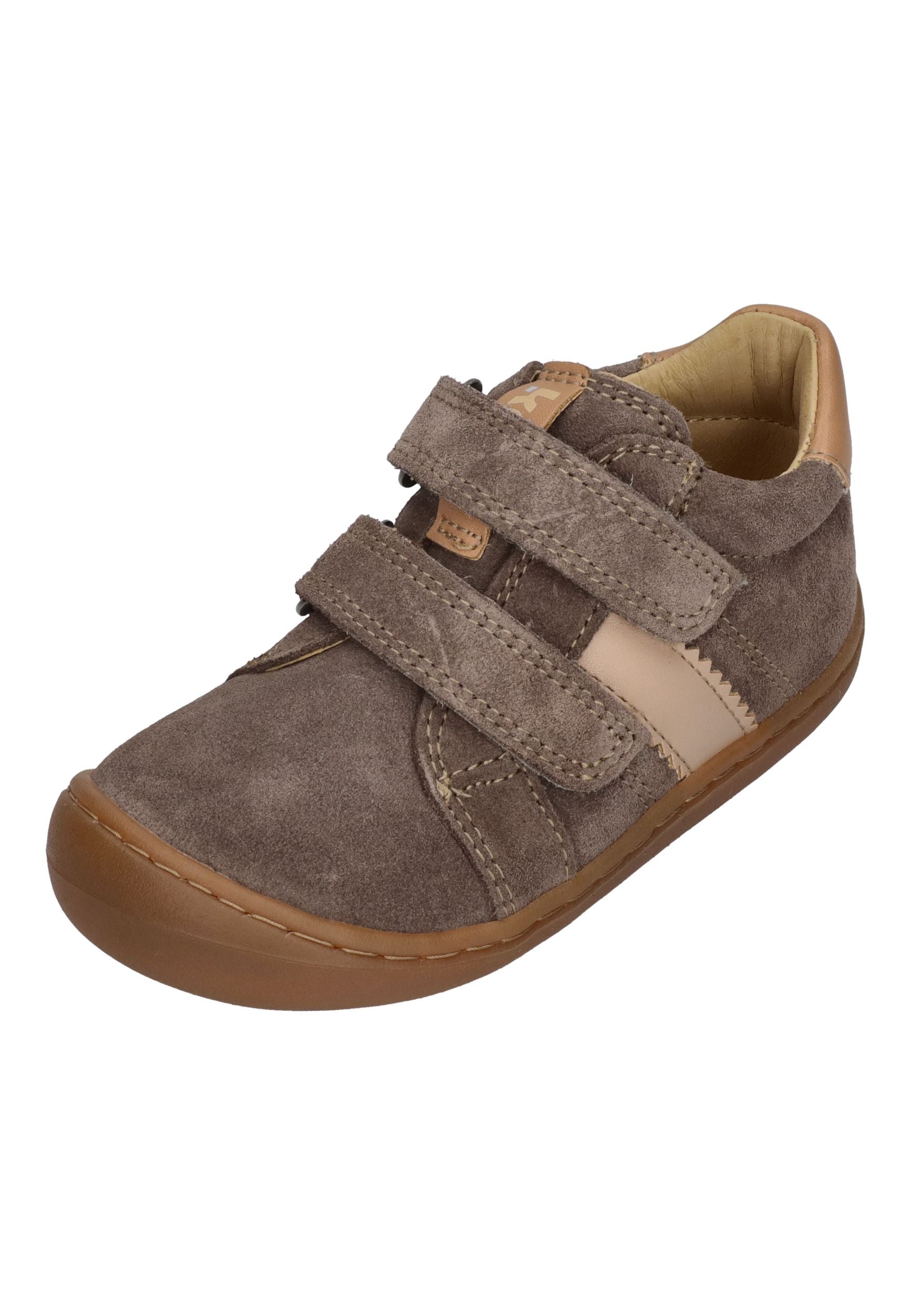 KOEL Barefoot Kinder Sneakers BYNO SUEDE taupe
