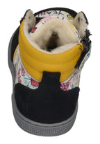 KOEL Barefoot Kinder Sneakers DANISH NAPPA 002 yellow