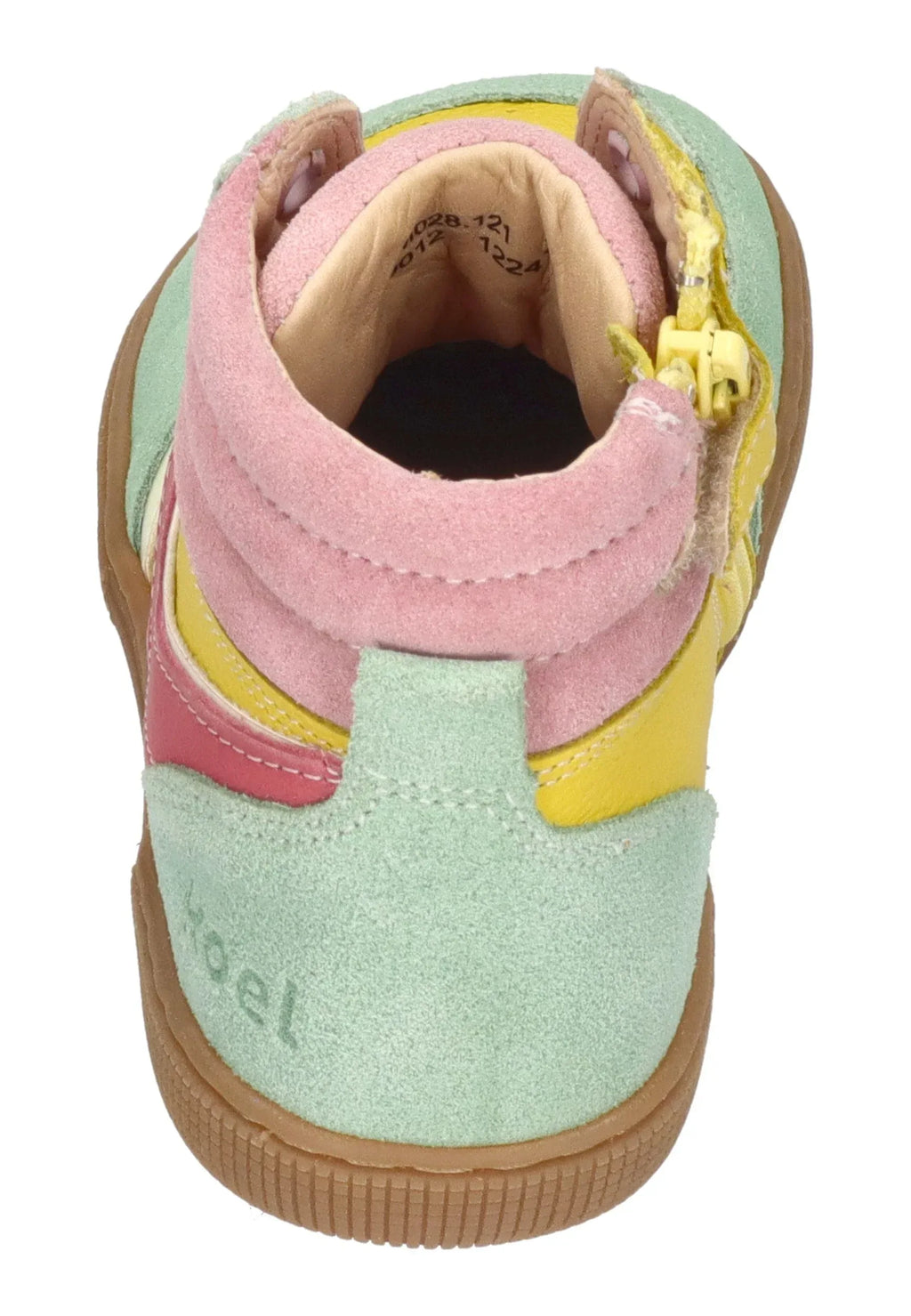 KOEL Barefoot Kinder Sneakers DANISH NAPPA 121 yellow – Barfußschuhe - Mehrfarbig | shoedealo.shop – Bild 5