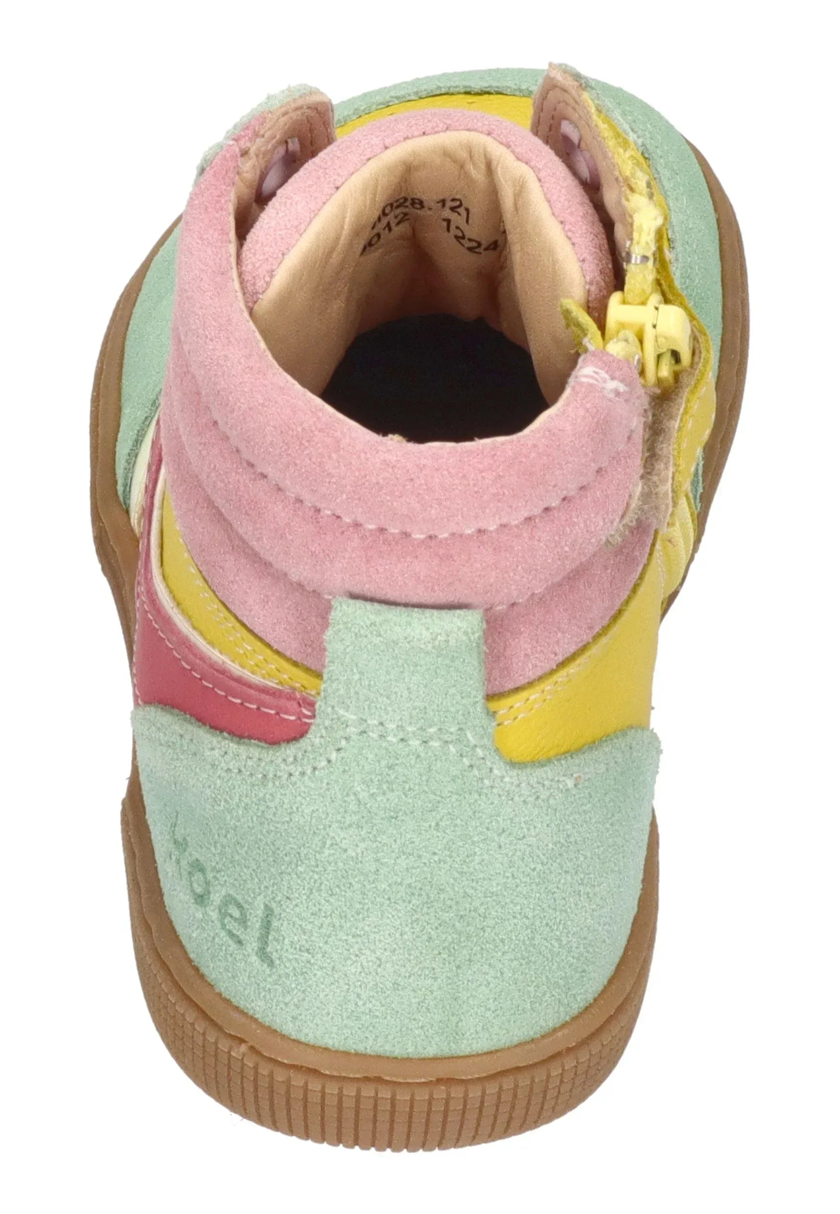 KOEL Barefoot Kinder Sneakers DANISH NAPPA 121 yellow – Barfußschuhe - Mehrfarbig | shoedealo.shop – Bild 5