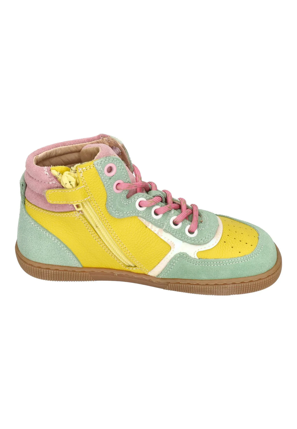 KOEL Barefoot Kinder Sneakers DANISH NAPPA 121 yellow – Barfußschuhe - Mehrfarbig | shoedealo.shop – Bild 4