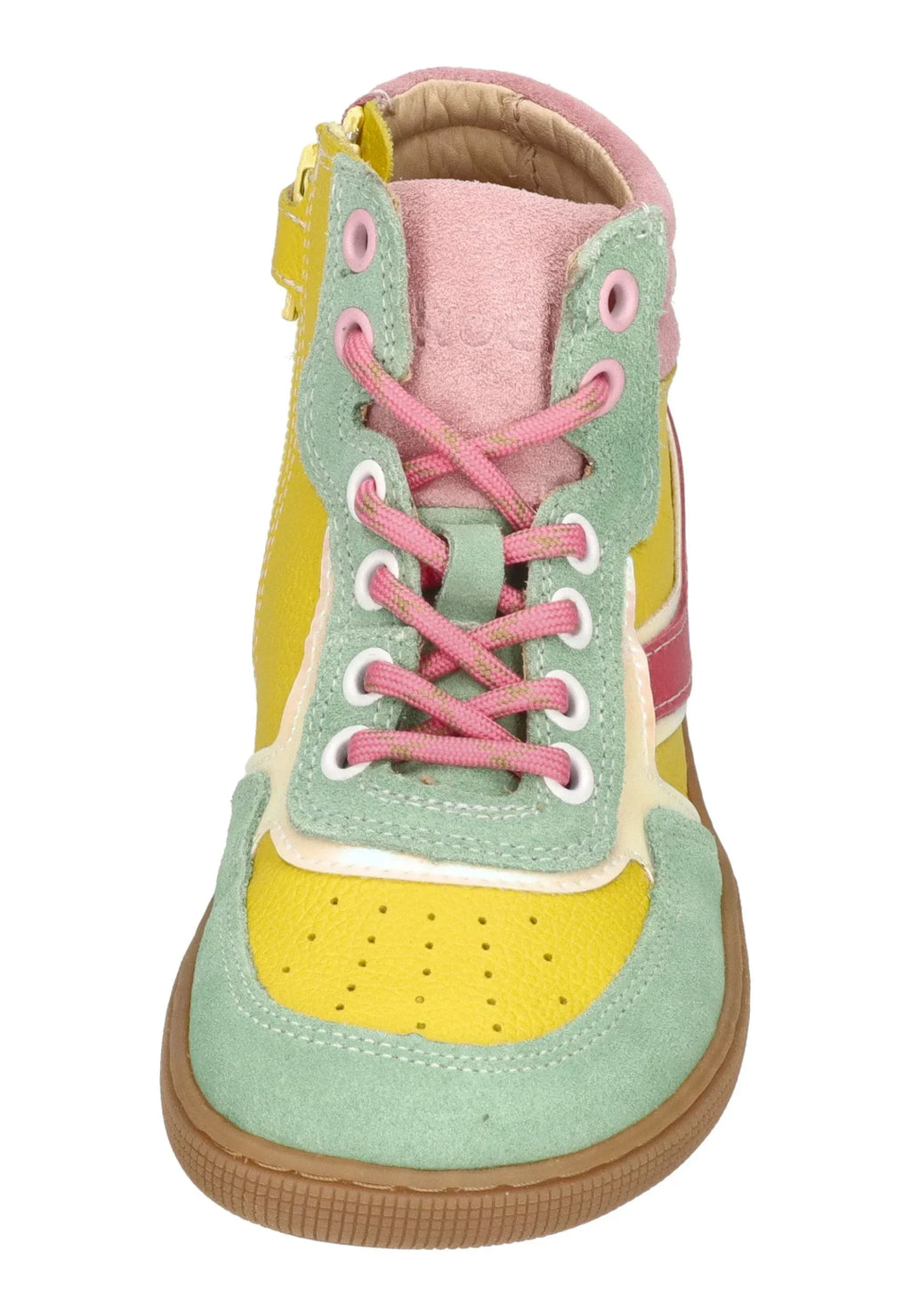 KOEL Barefoot Kinder Sneakers DANISH NAPPA 121 yellow – Barfußschuhe - Mehrfarbig | shoedealo.shop – Bild 3