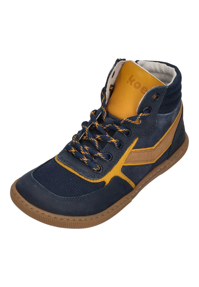 KOEL Barefoot Kinder Sneakers DANISH NAPPA 301 blue – Barfußschuhe - Mehrfarbig | shoedealo.shop