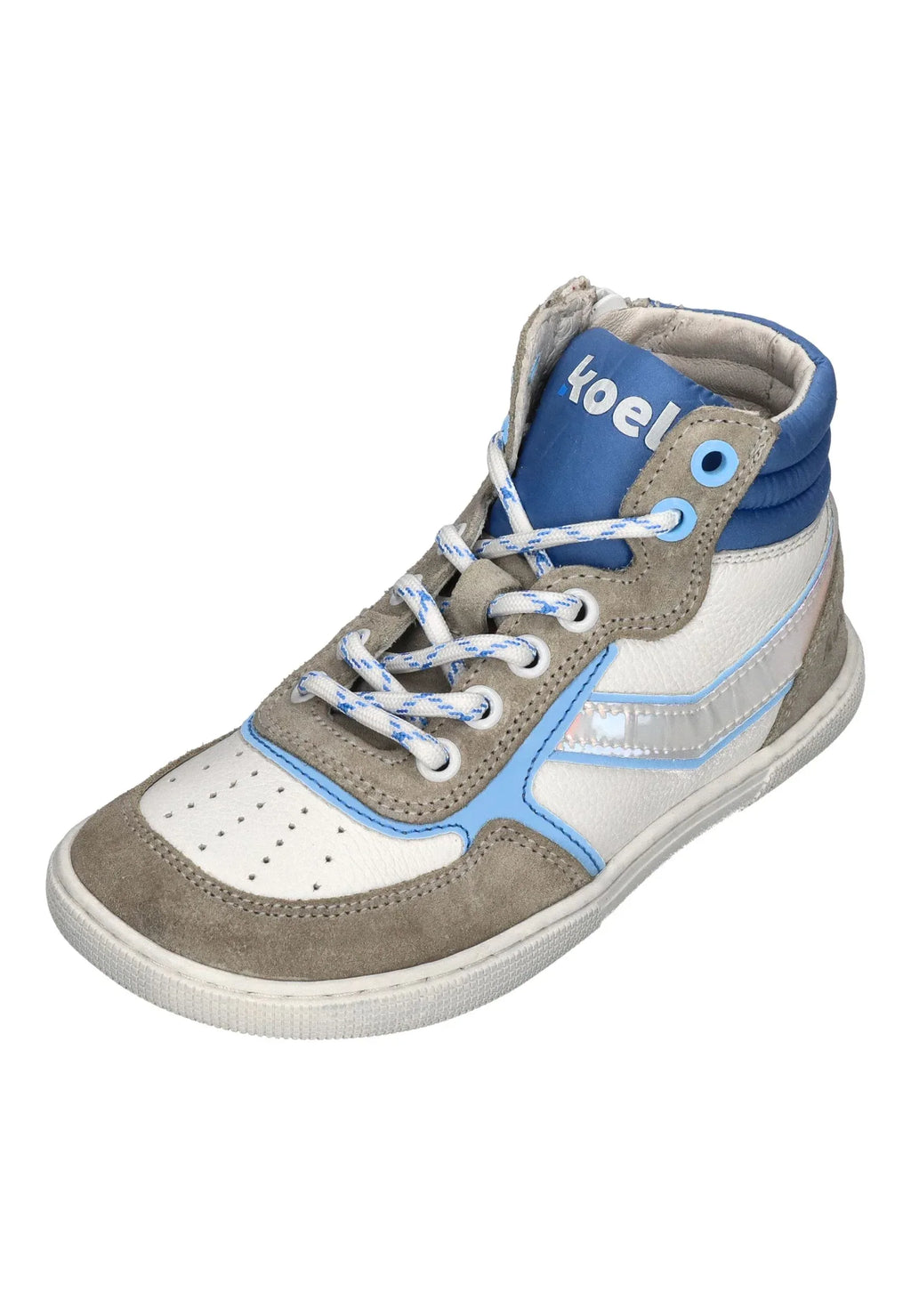 KOEL Barefoot Kinder Sneakers DANISH NAPPA 301 celeste – Barfußschuhe - Mehrfarbig | shoedealo.shop
