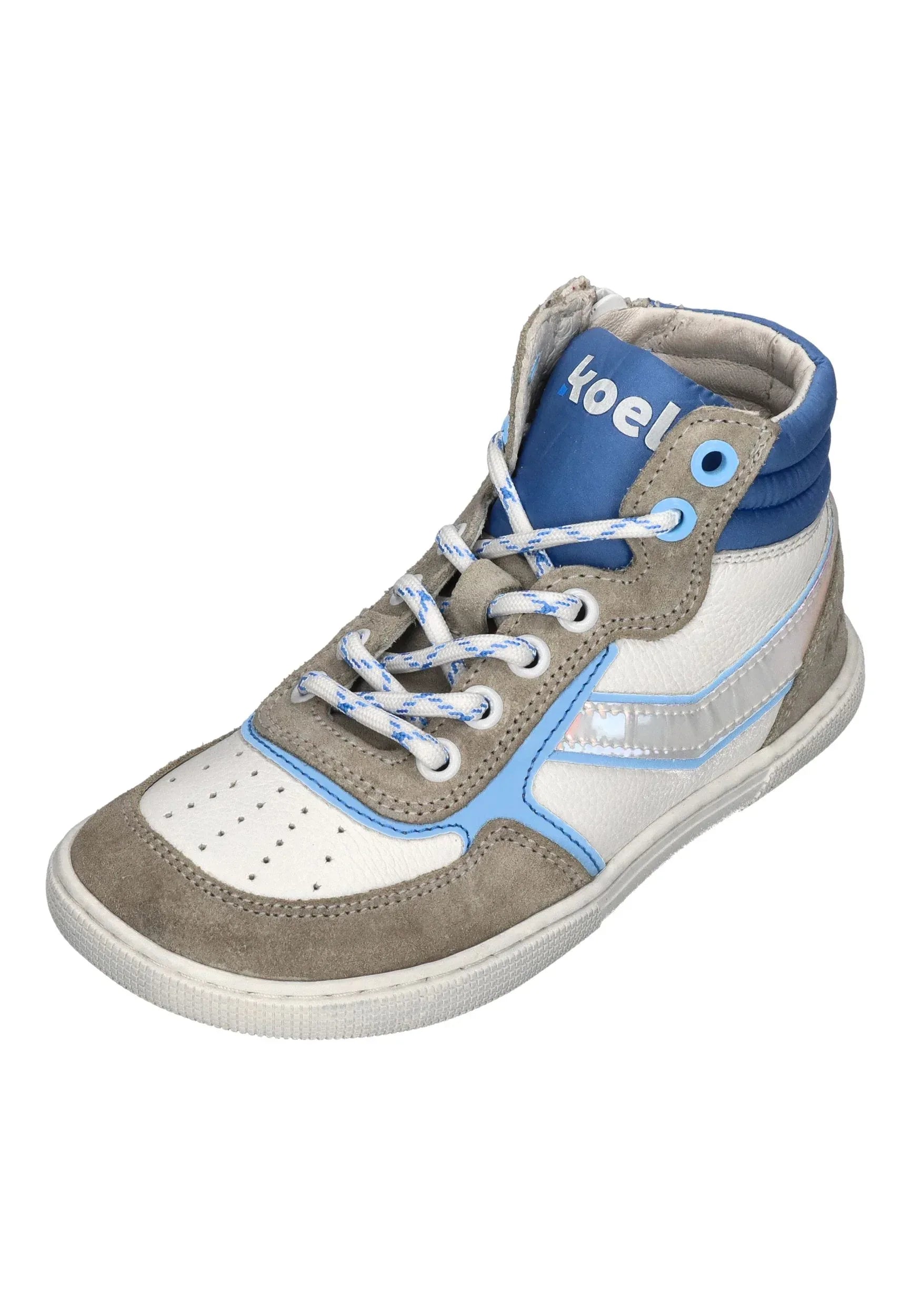 KOEL Barefoot Kinder Sneakers DANISH NAPPA 301 celeste – Barfußschuhe - Mehrfarbig | shoedealo.shop