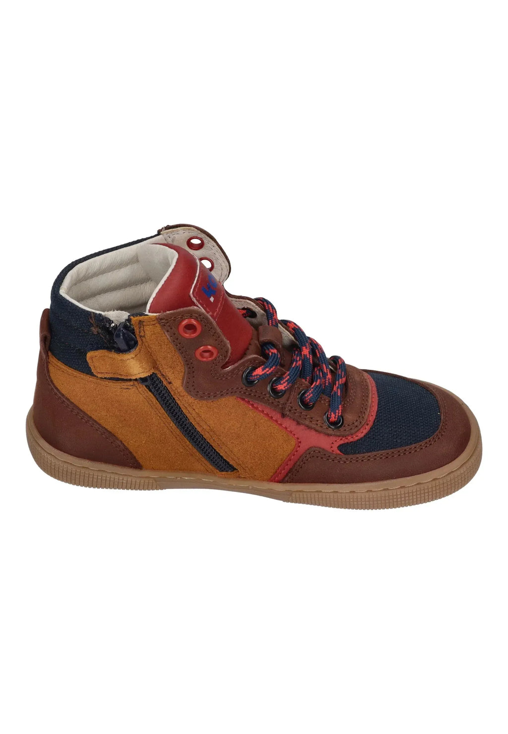 KOEL Barefoot Kinder Sneakers DANISH NAPPA 301 chocolate – Barfußschuhe - Mehrfarbig | shoedealo.shop – Bild 4