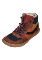 KOEL Barefoot Kinder Sneakers DANISH NAPPA 302 chocolate