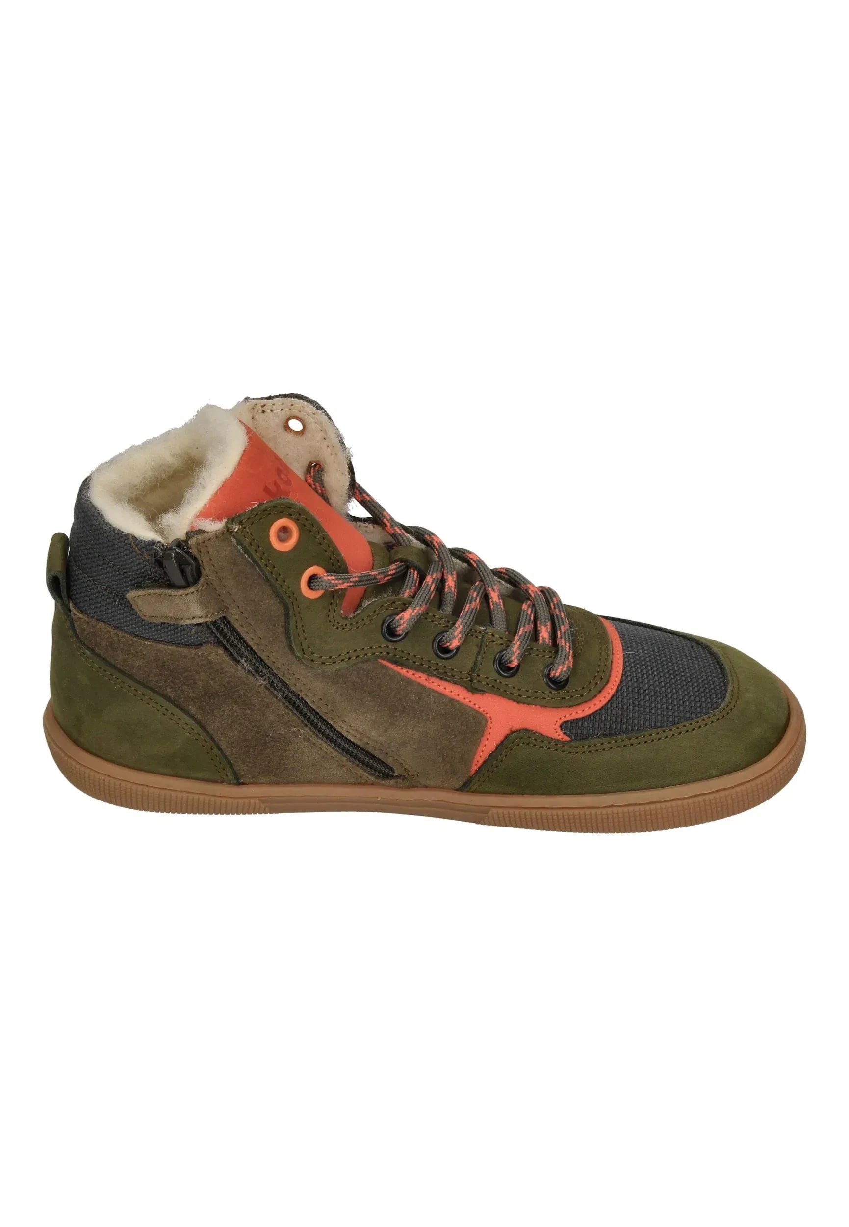 KOEL Barefoot Teenager Sneakers DANISH NAPPA 302 khaki