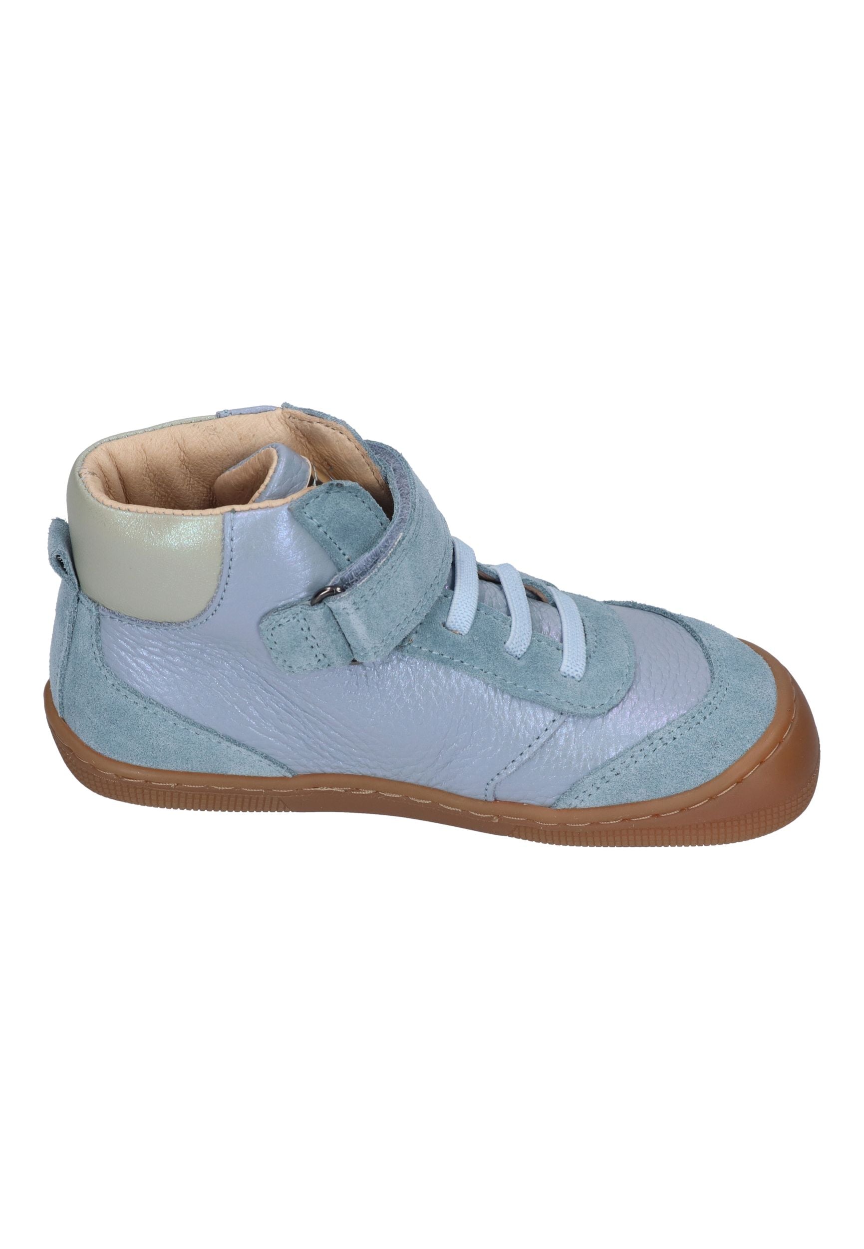 KOEL Barefoot Kinder Sneakers DARO LEATHER aqua