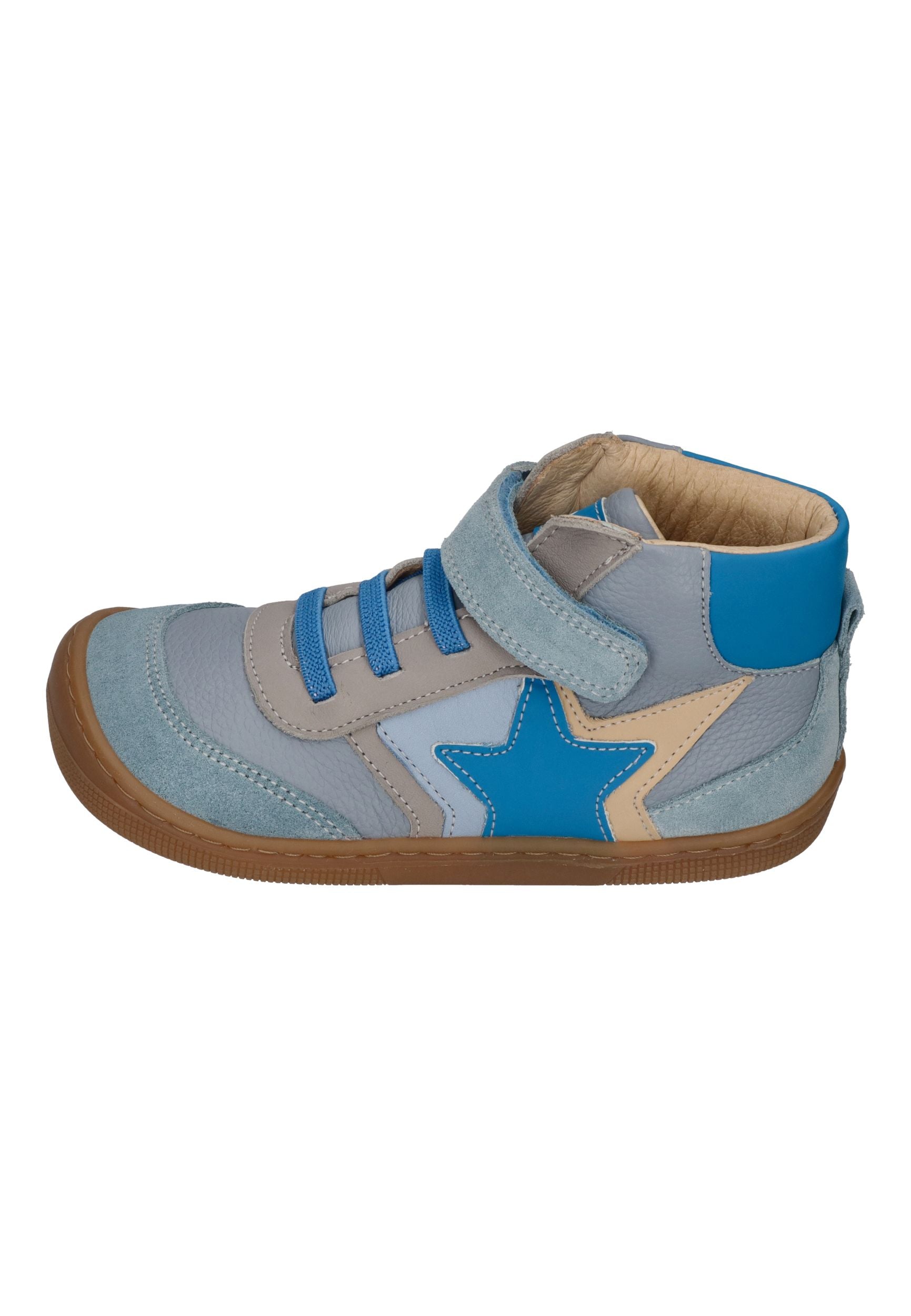 KOEL Barefoot Kinder Sneakers DARO LEATHER turquoise