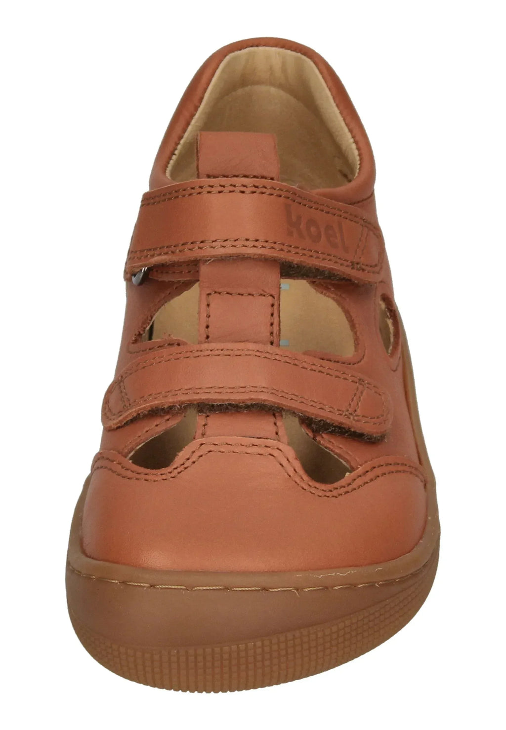 KOEL Barefoot Kinder Sneakers DEEN NAPPA cognac – Barfußschuhe - Braun | shoedealo.shop – Bild 3