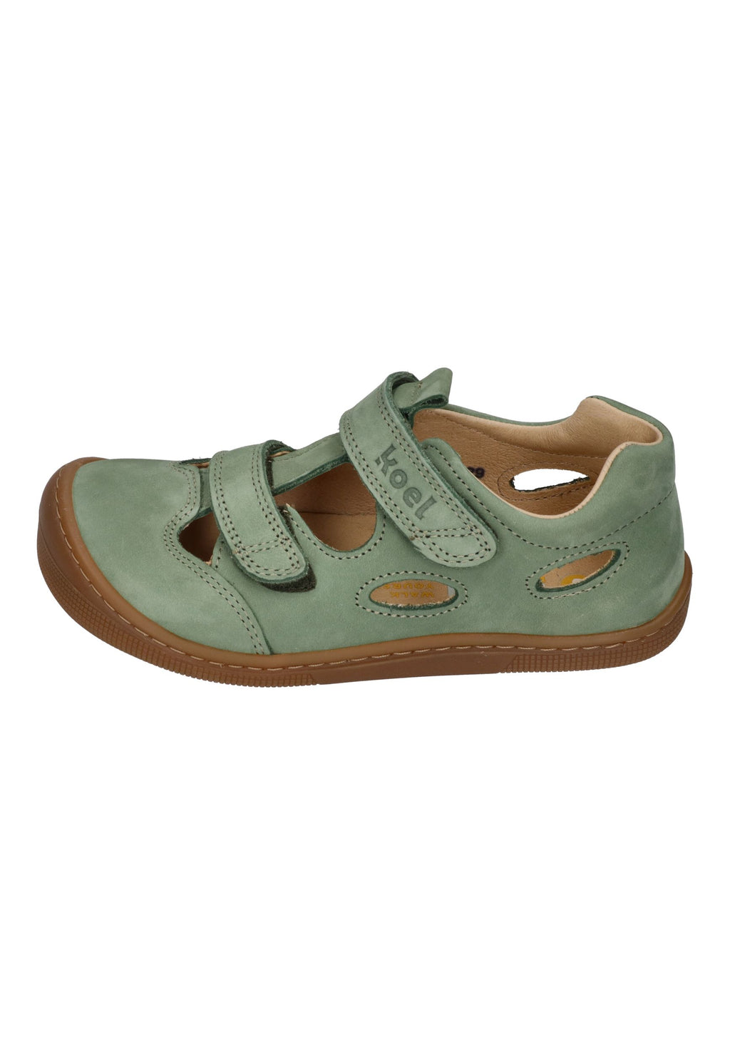 KOEL Barefoot Kinder Sneakers DEEN NAPPA olive – Barfußschuhe - ["gid://shopify/Metaobject/206637269321"] | shoedeal – Bild 2