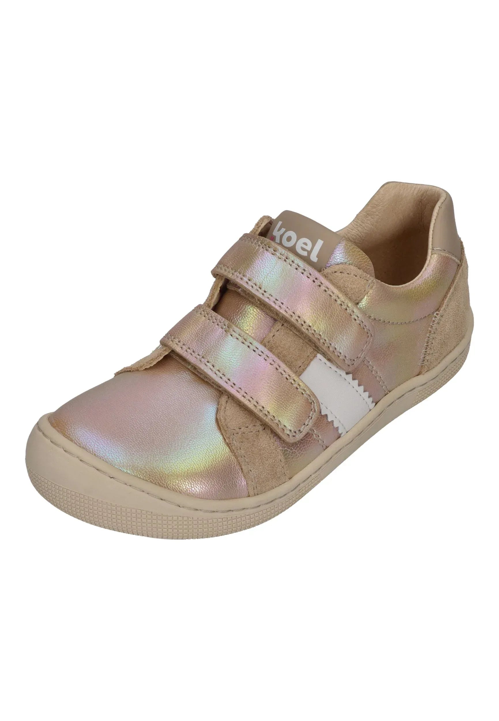 KOEL Barefoot Kinder Sneakers DENIS METALIC 3.0 gold – Sneakers - Gold | shoedealo.shop