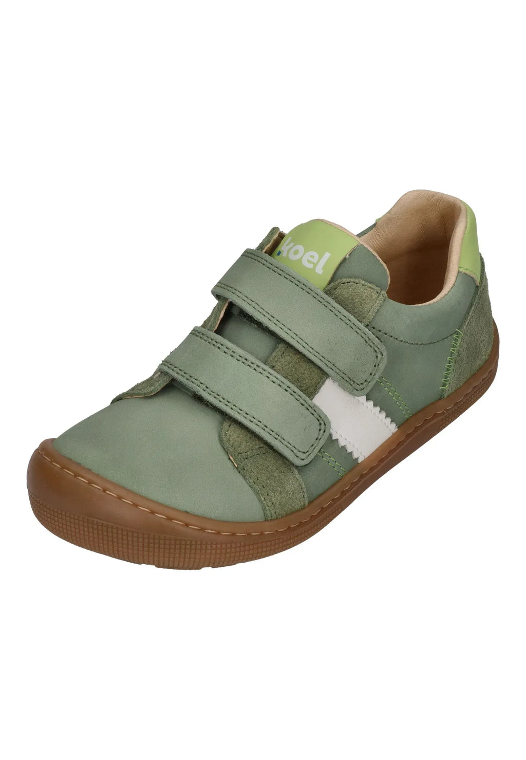 KOEL Barefoot Kinder Sneakers DENIS NAPPA NEW 3.0 green alface – Sneakers - Grün | shoedealo.shop