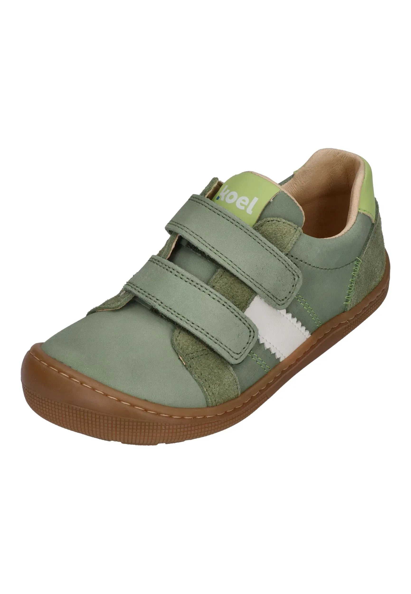 KOEL Barefoot Kinder Sneakers DENIS NAPPA NEW 3.0 green alface – Sneakers - Grün | shoedealo.shop