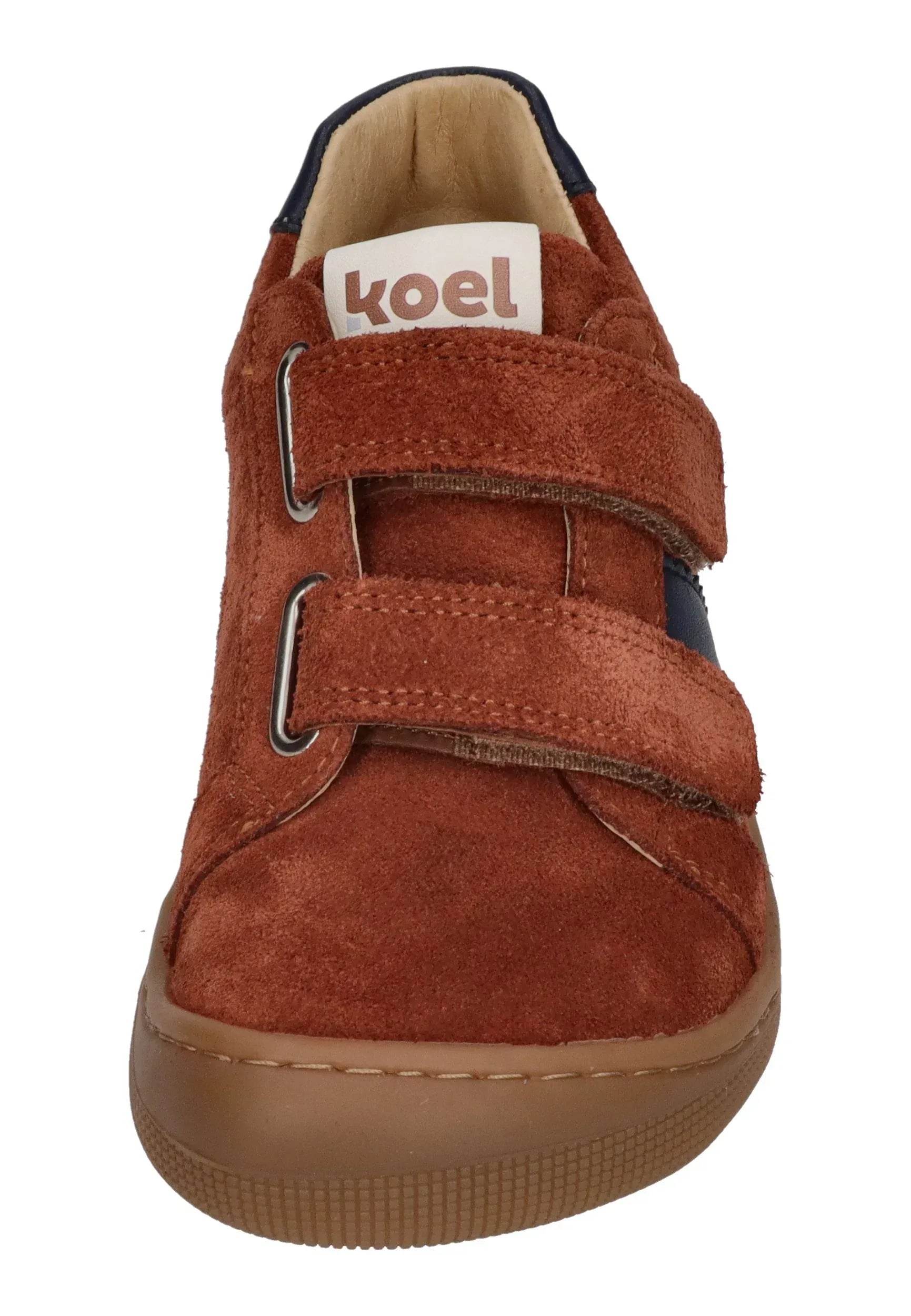 KOEL Barefoot Kinder Sneakers DENIS SUEDE 3.0 cognac