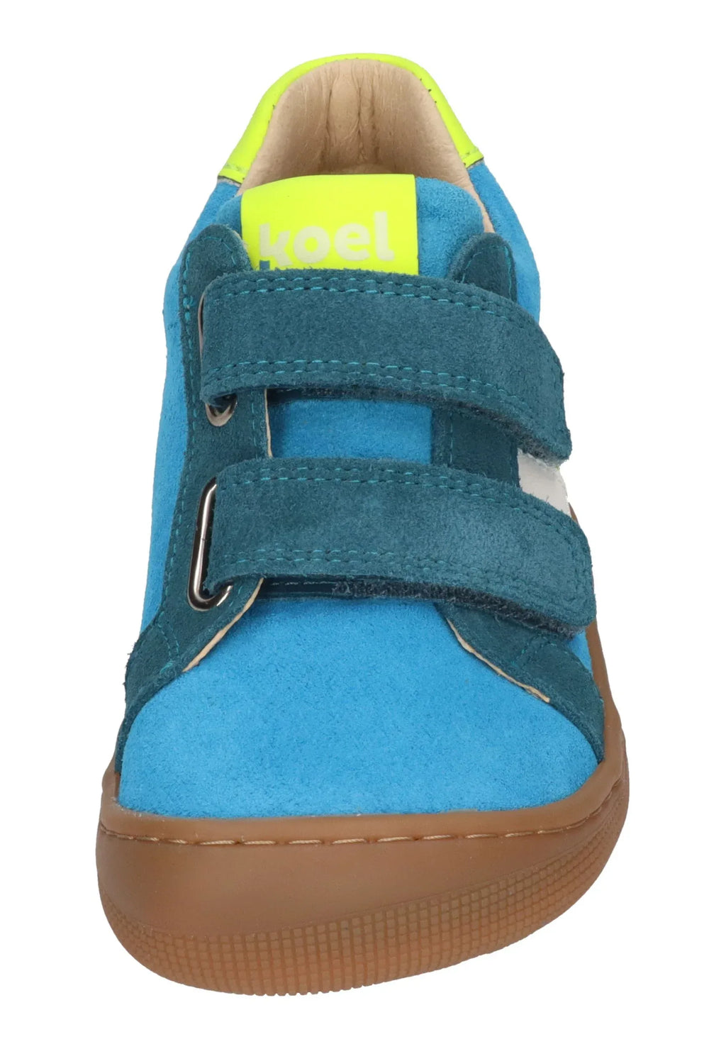 KOEL Barefoot Kinder Sneakers DENIS SUEDE II 3.0 aqua