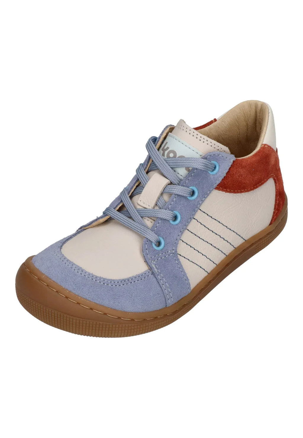 KOEL Barefoot Kinder Sneakers DION SUEDE aqua