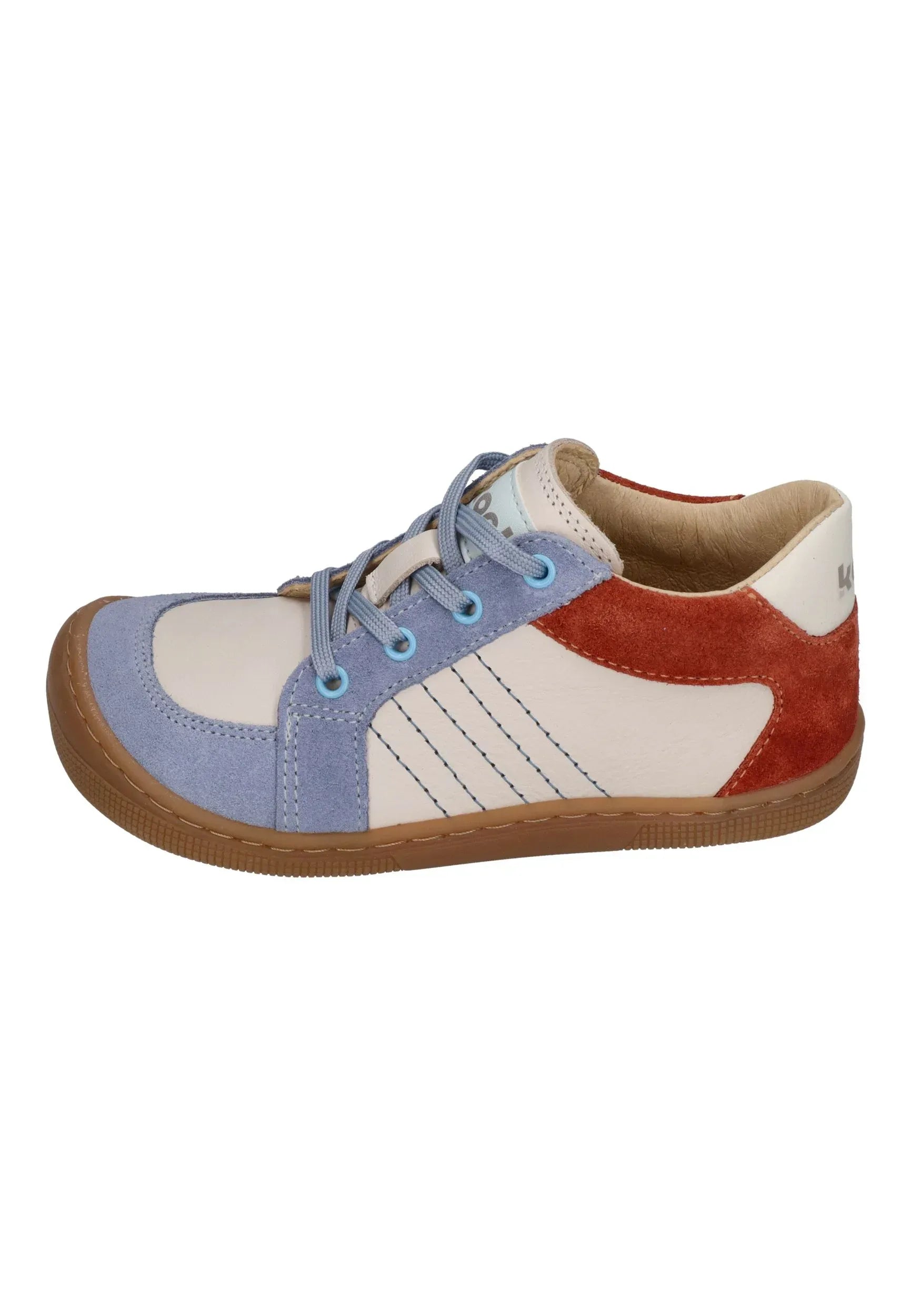KOEL Barefoot Kinder Sneakers DION SUEDE aqua