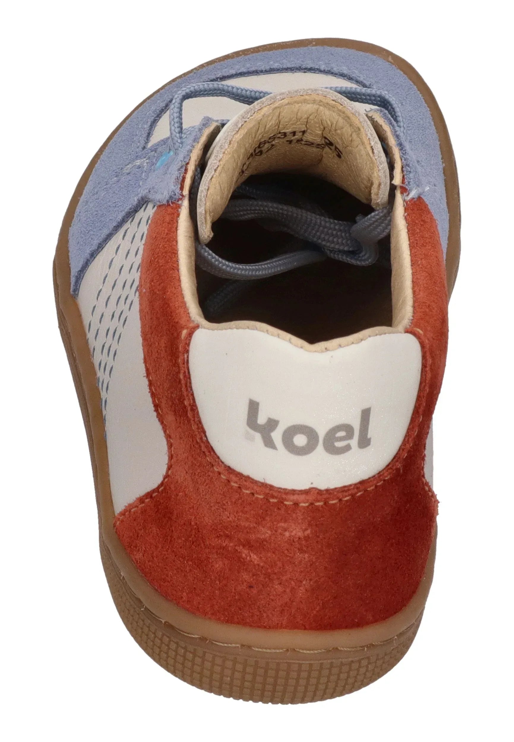KOEL Barefoot Kinder Sneakers DION SUEDE aqua