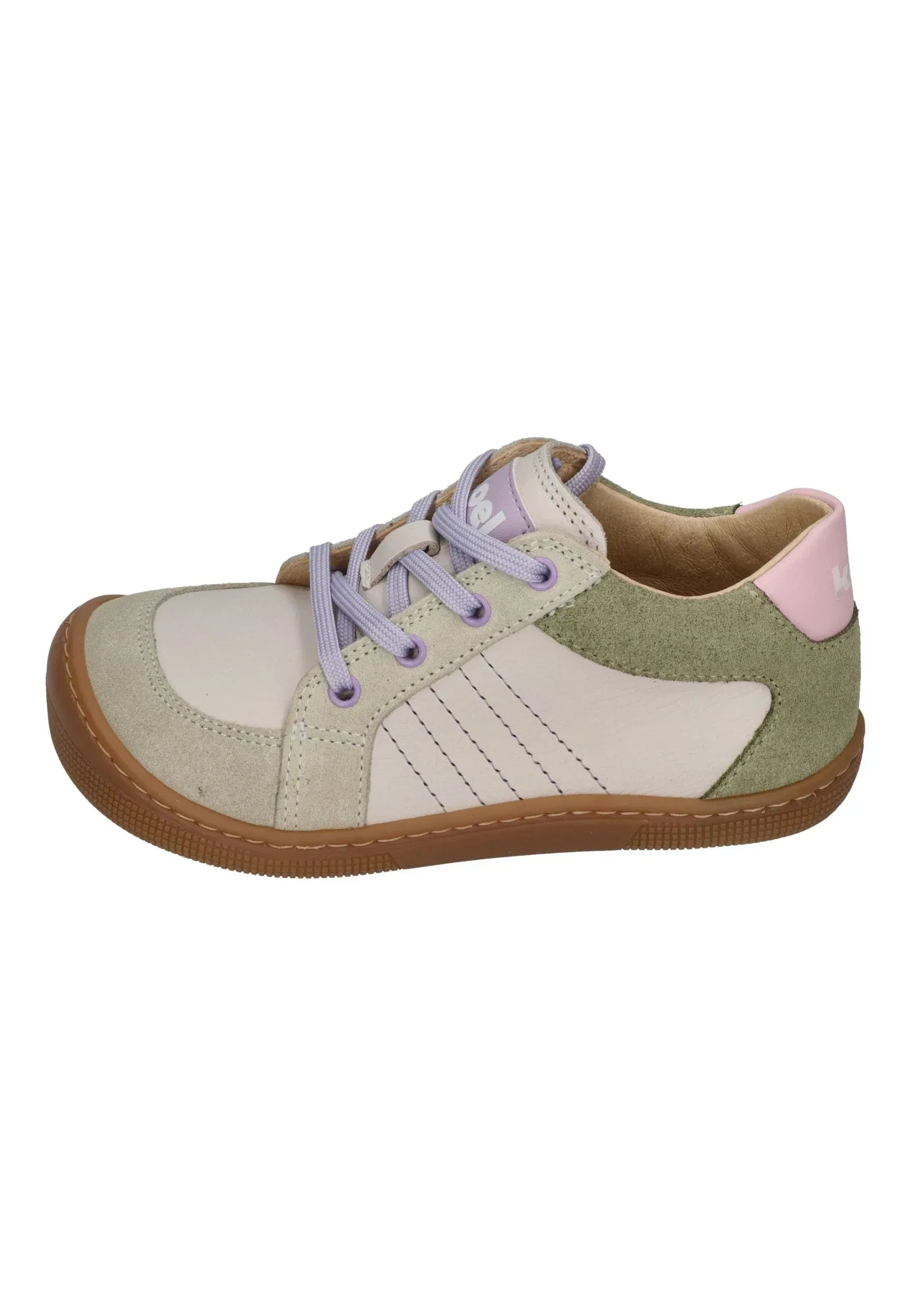 KOEL Barefoot Kinder Sneakers DION SUEDE dark grey