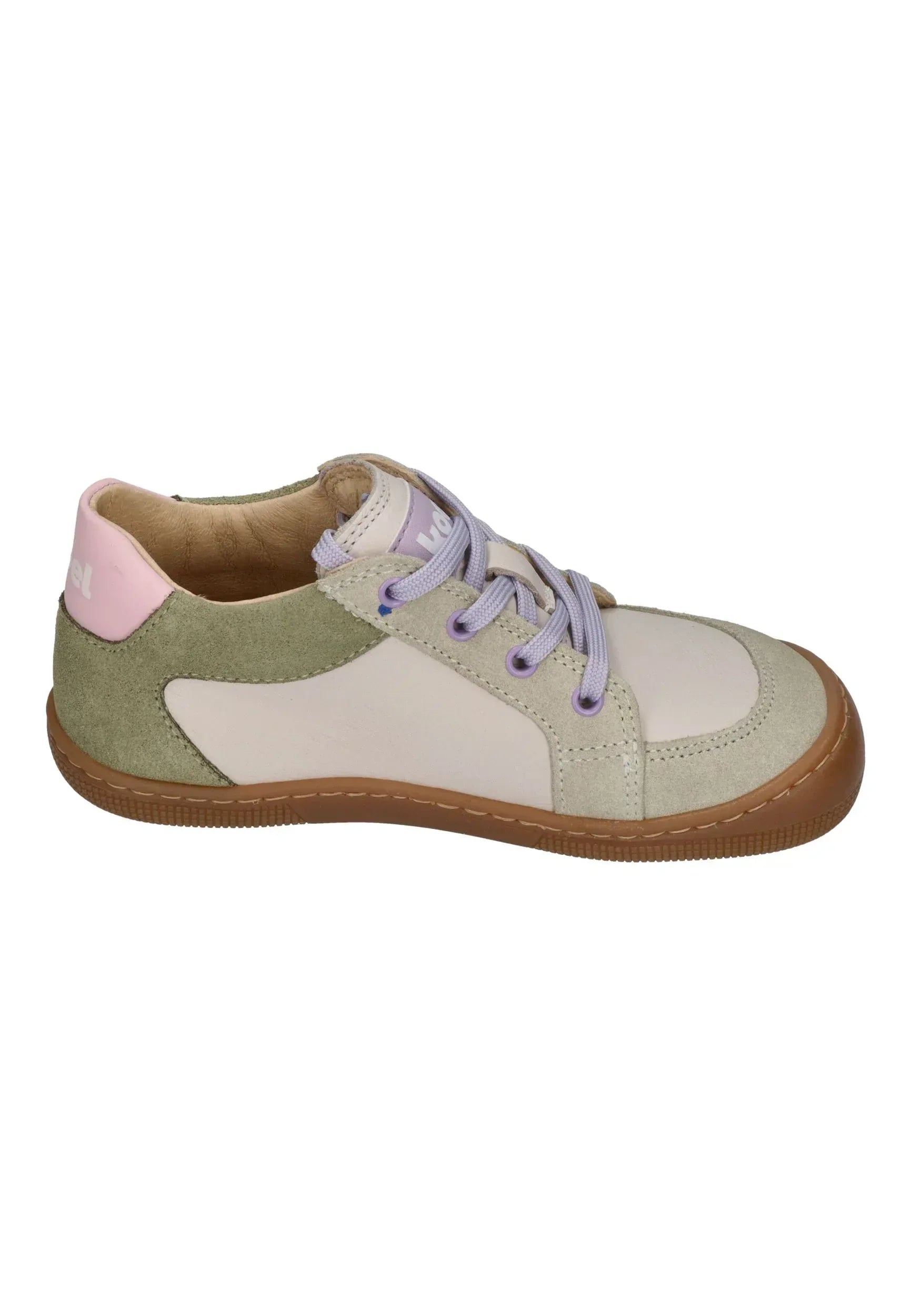 KOEL Barefoot Kinder Sneakers DION SUEDE dark grey