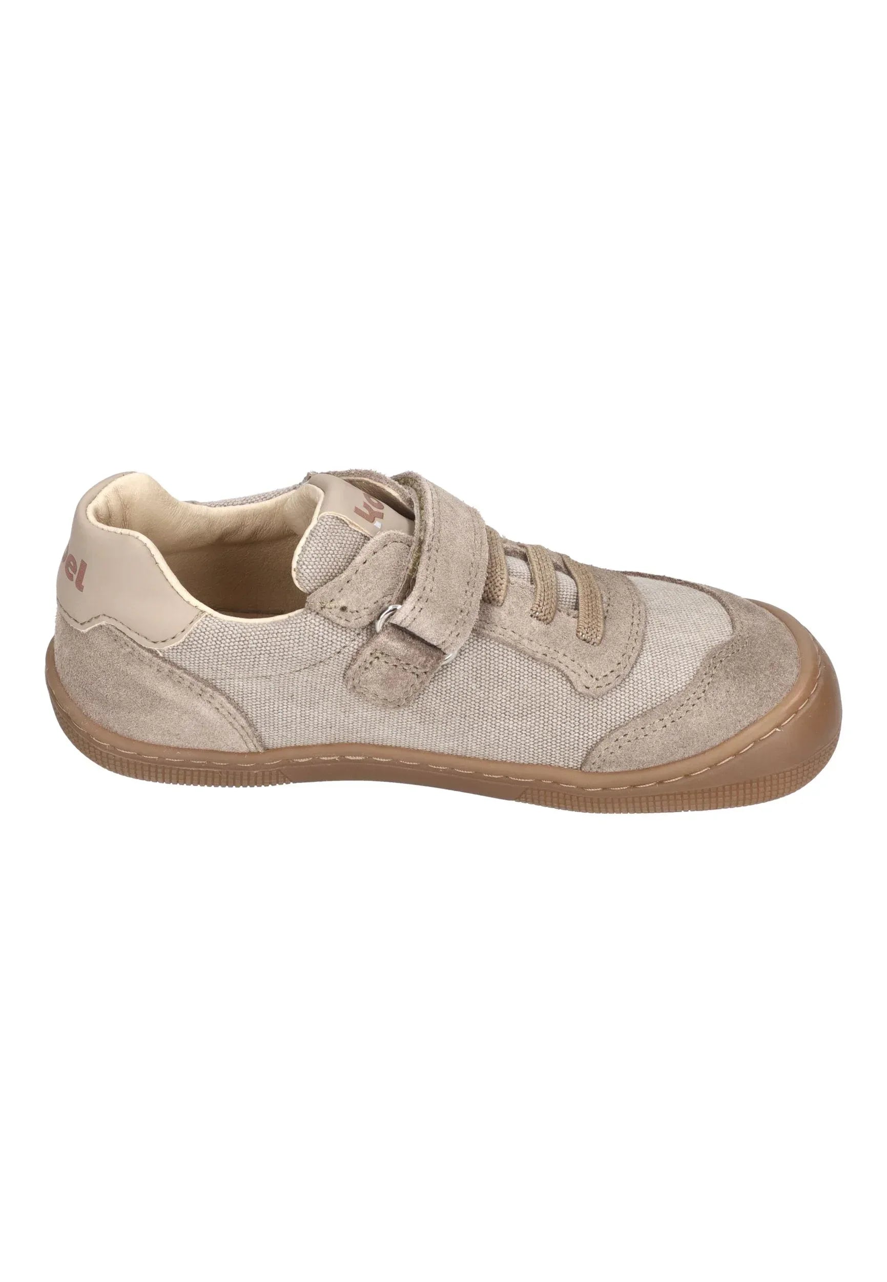 KOEL Barefoot Kinder Sneakers DYLAN COTTON 3.0 taupe – Sneakers - Grau | shoedealo.shop – Bild 4