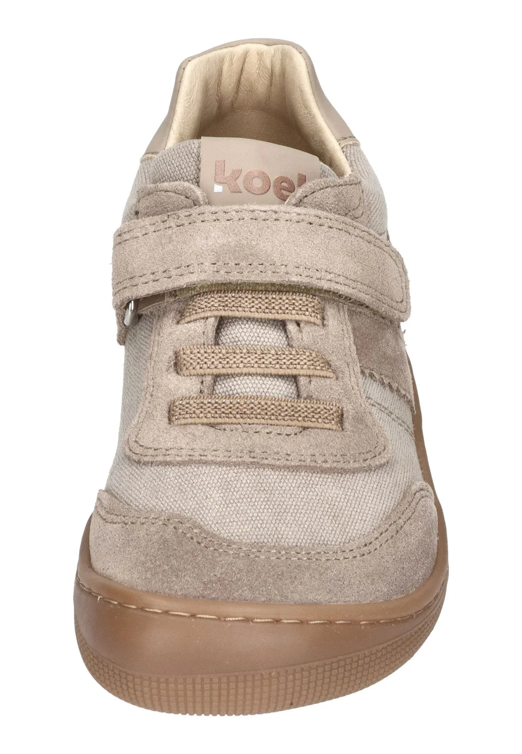 KOEL Barefoot Kinder Sneakers DYLAN COTTON 3.0 taupe – Sneakers - Grau | shoedealo.shop – Bild 3