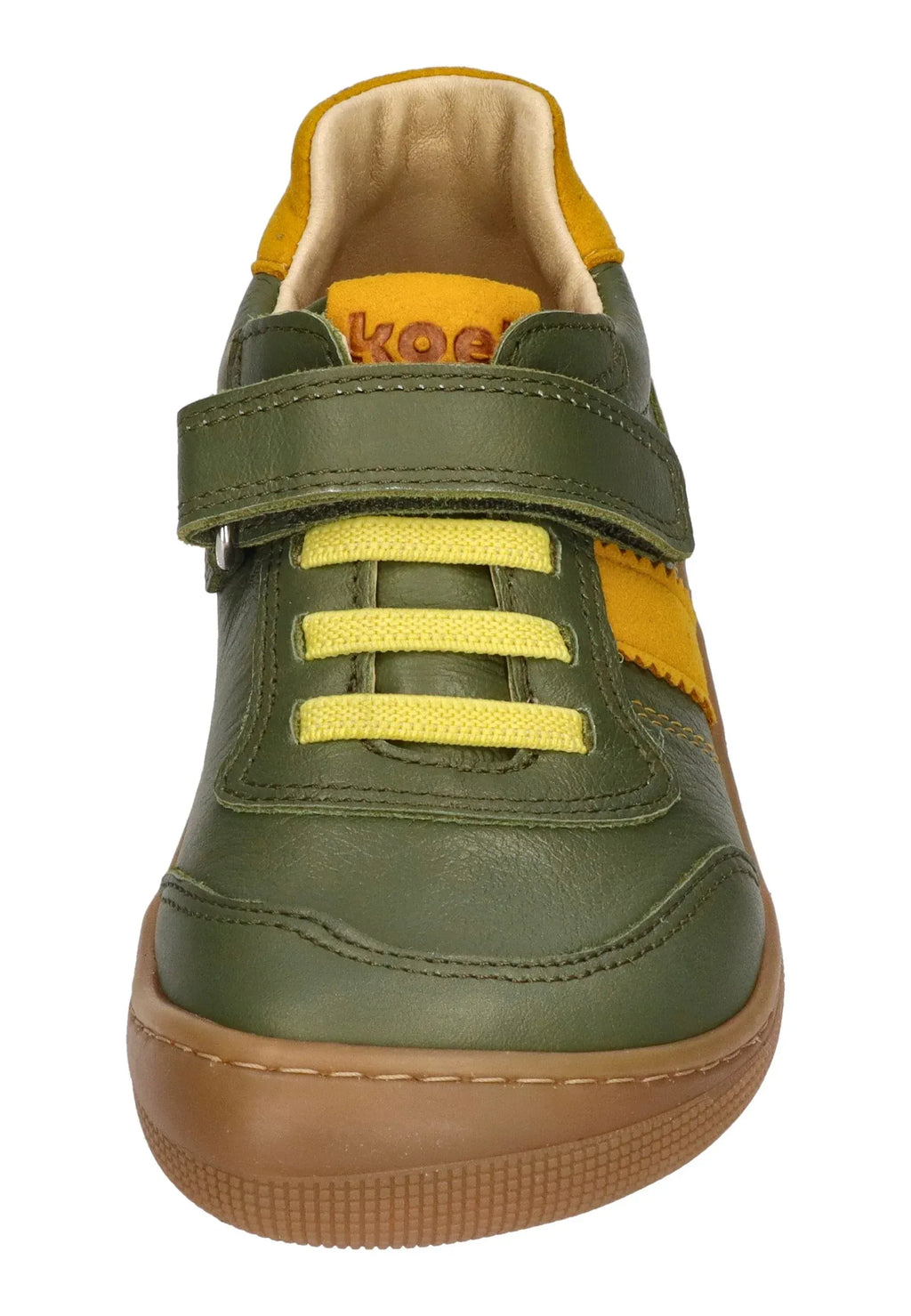 KOEL Barefoot Kinder Sneakers DYLAN LEATHER 3.0 121 green – Sneakers - Grün | shoedealo.shop – Bild 3