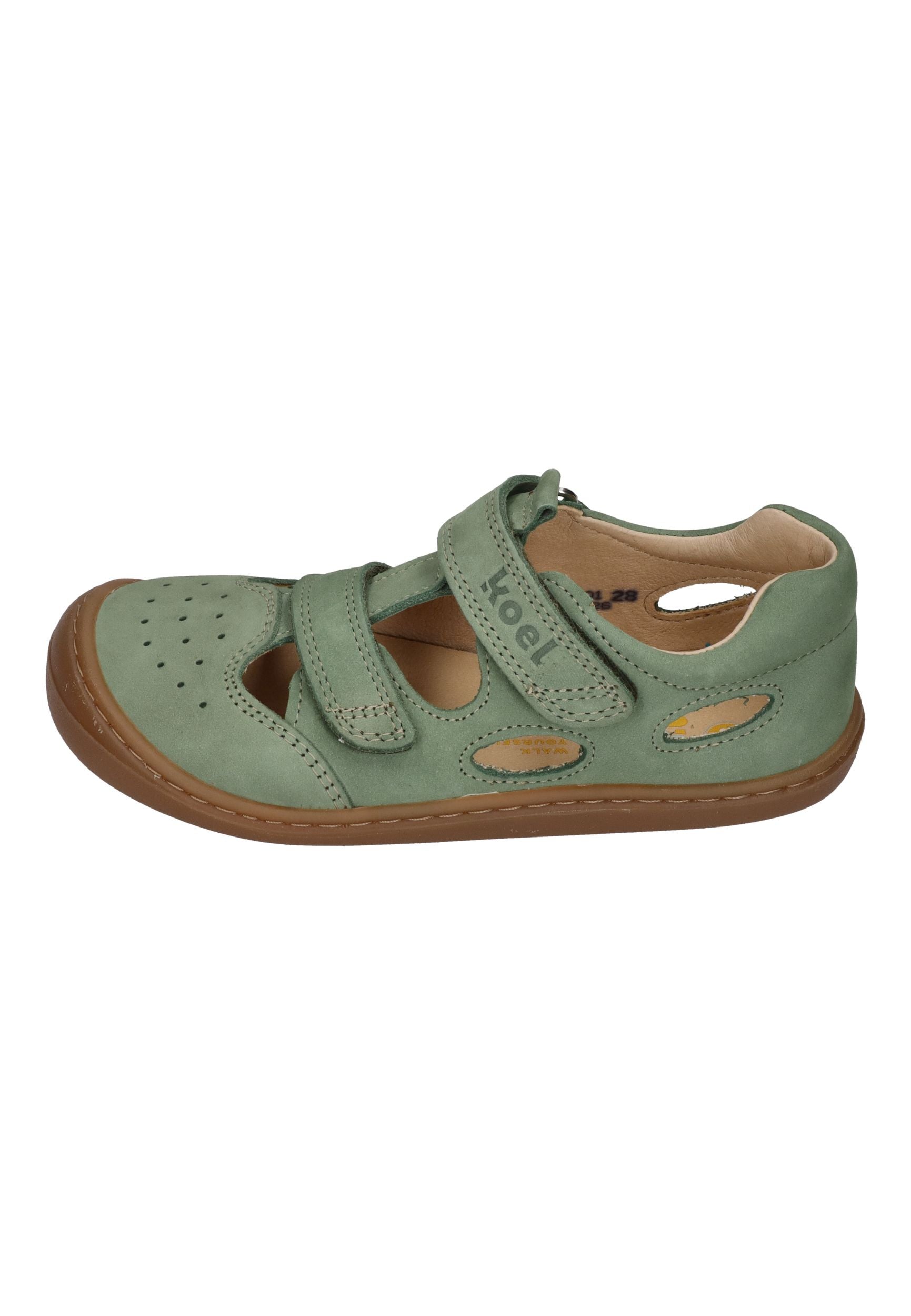 KOEL Barefoot Kinder Sneakers Sandalen BEP LEATHER olive – Sandalen & Sandaletten - ["gid://shopify/Metaobject/20663 – Bild 2