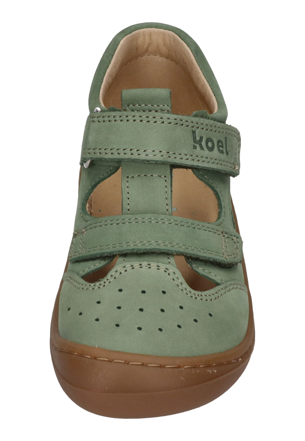 KOEL Barefoot Kinder Sneakers Sandalen BEP LEATHER olive – Sandalen & Sandaletten - ["gid://shopify/Metaobject/20663 – Bild 3