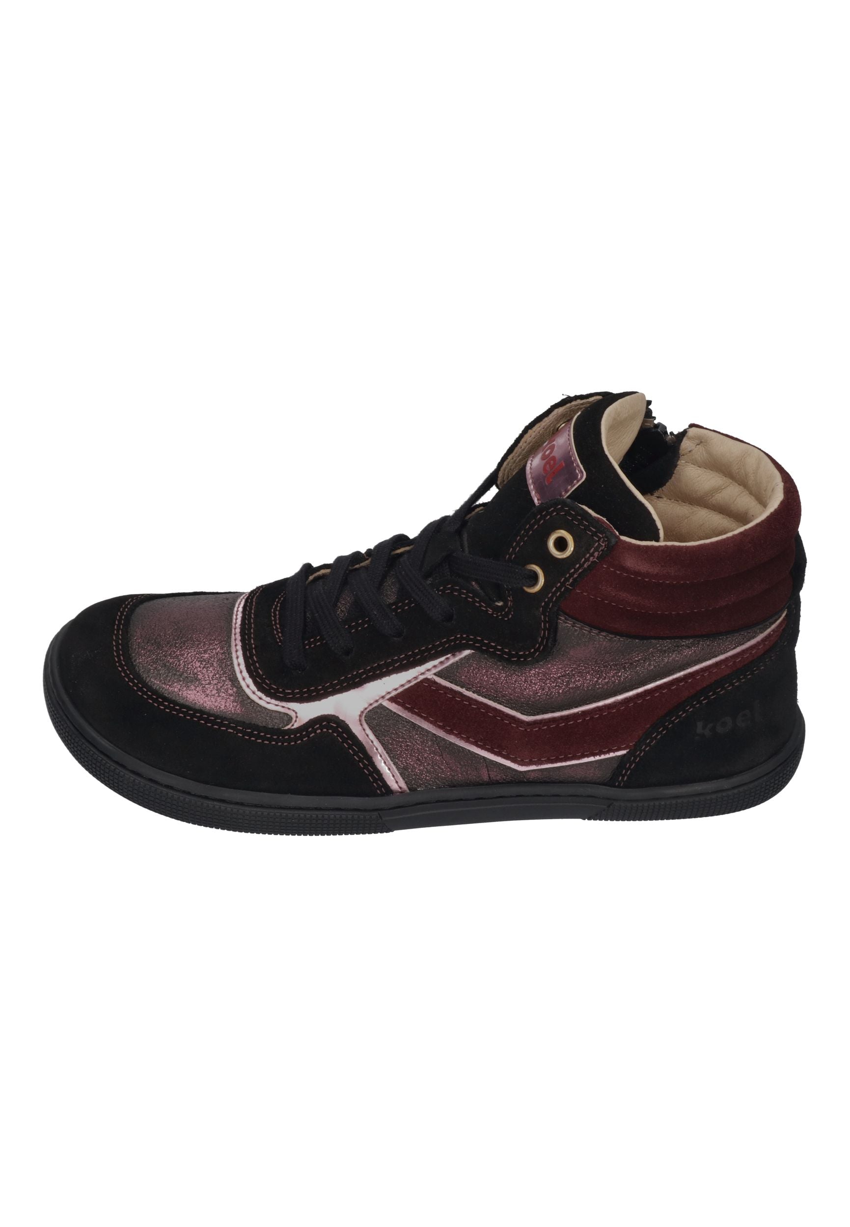 KOEL Barefoot Kinder Sneakers bis Größe 41 DANISH FANTASY bordo