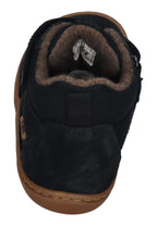 KOEL Barefoot Kinder gefütterte Booties BEAU MERINO 2.0 blue