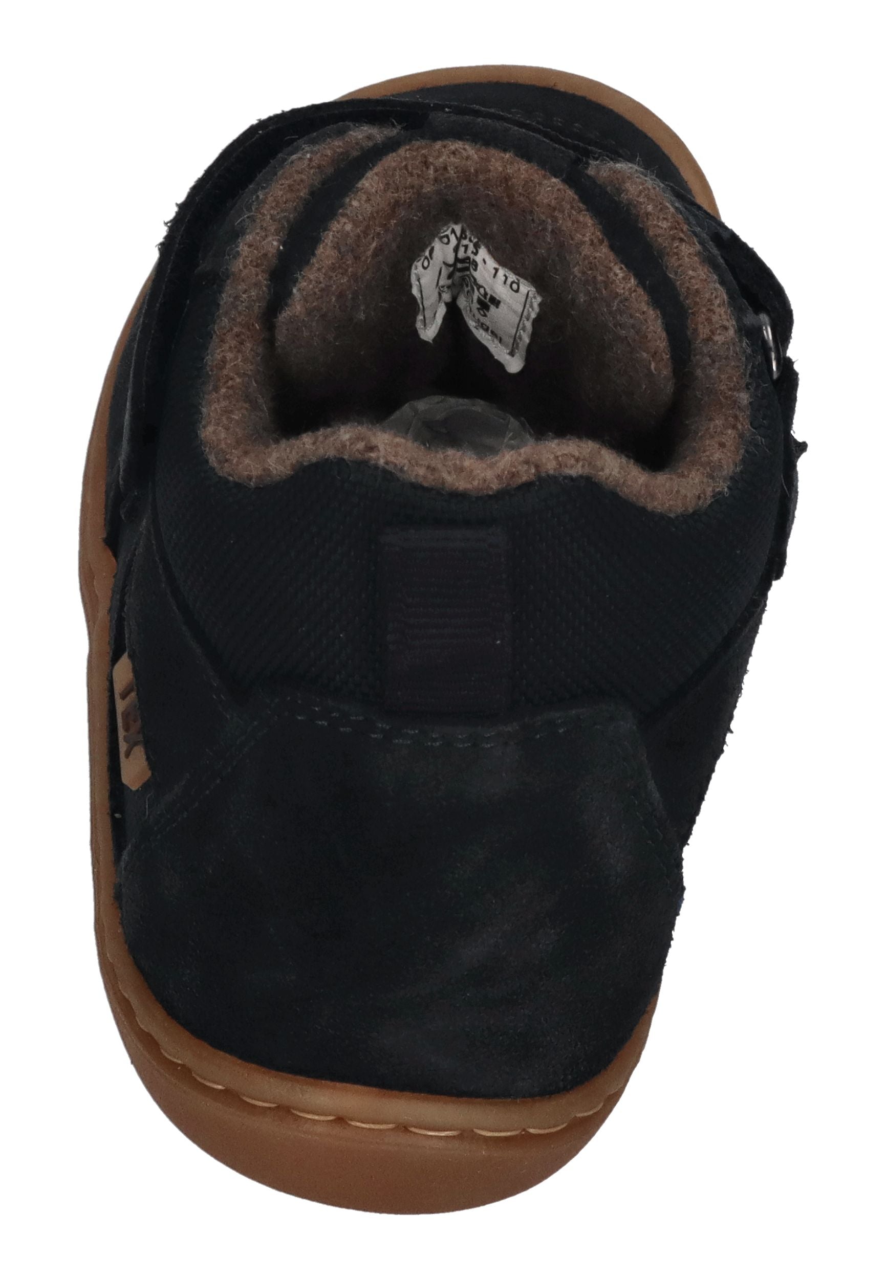 KOEL Barefoot Kinder gefütterte Booties BEAU MERINO 2.0 blue