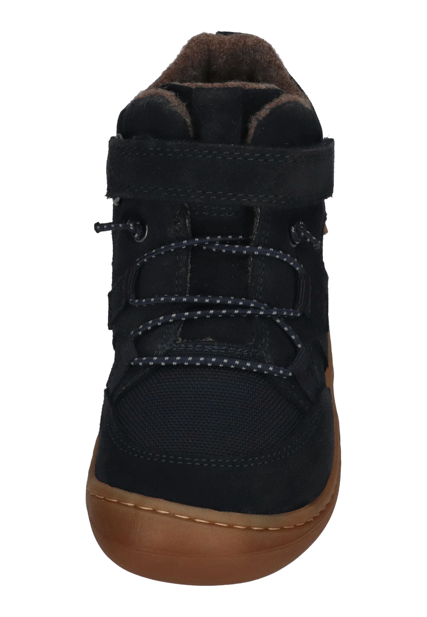 KOEL Barefoot Kinder gefütterte Booties BEAU MERINO 2.0 blue
