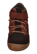 KOEL Barefoot Kinder gefütterte Booties BEAU MERINO 2.0 chocolate